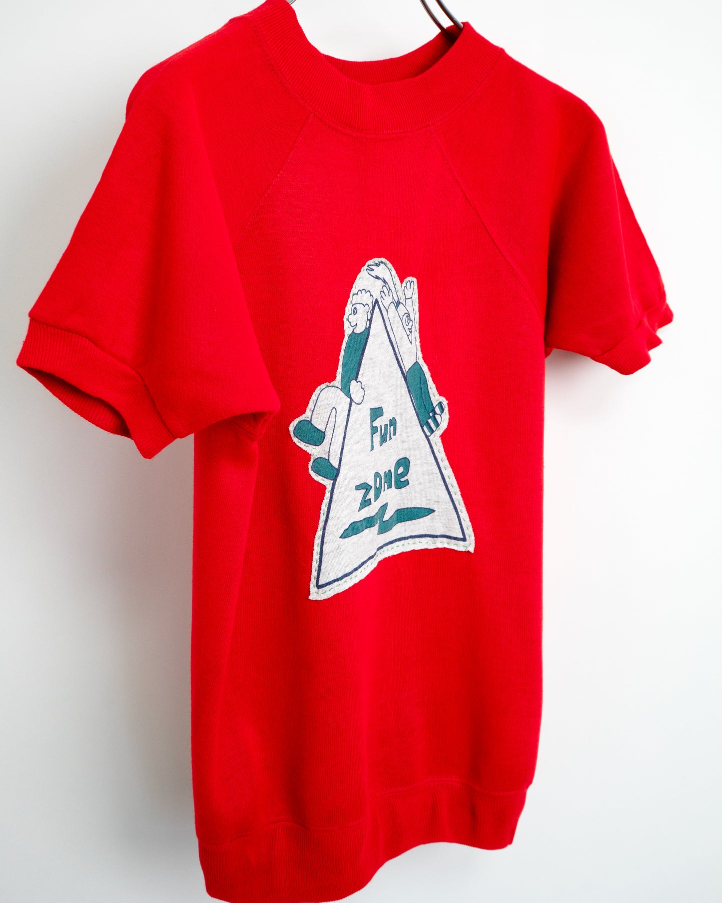 80s "Fun Zone" Patch Sweatshirt