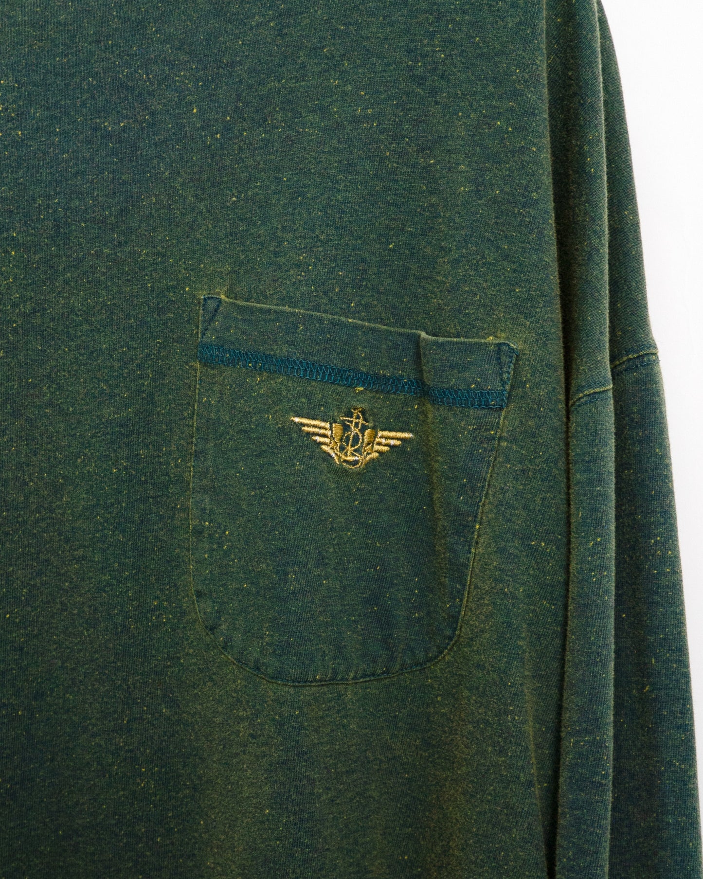 90s Mockneck Long-Sleeve Pocket Tee