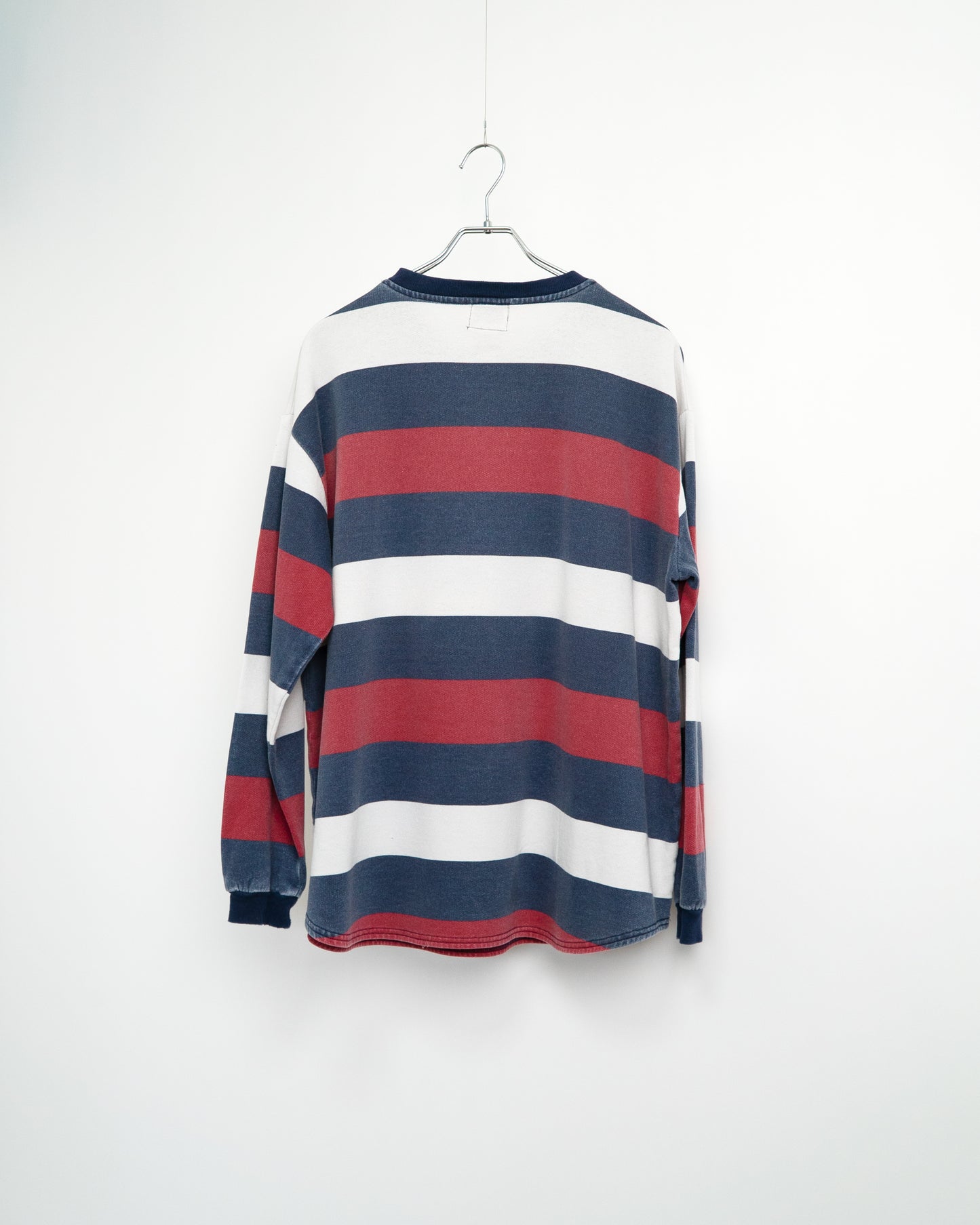 90s "ALL AMERICAN SPORTSWEAR" Tricolor Border L/S Sweatshirt