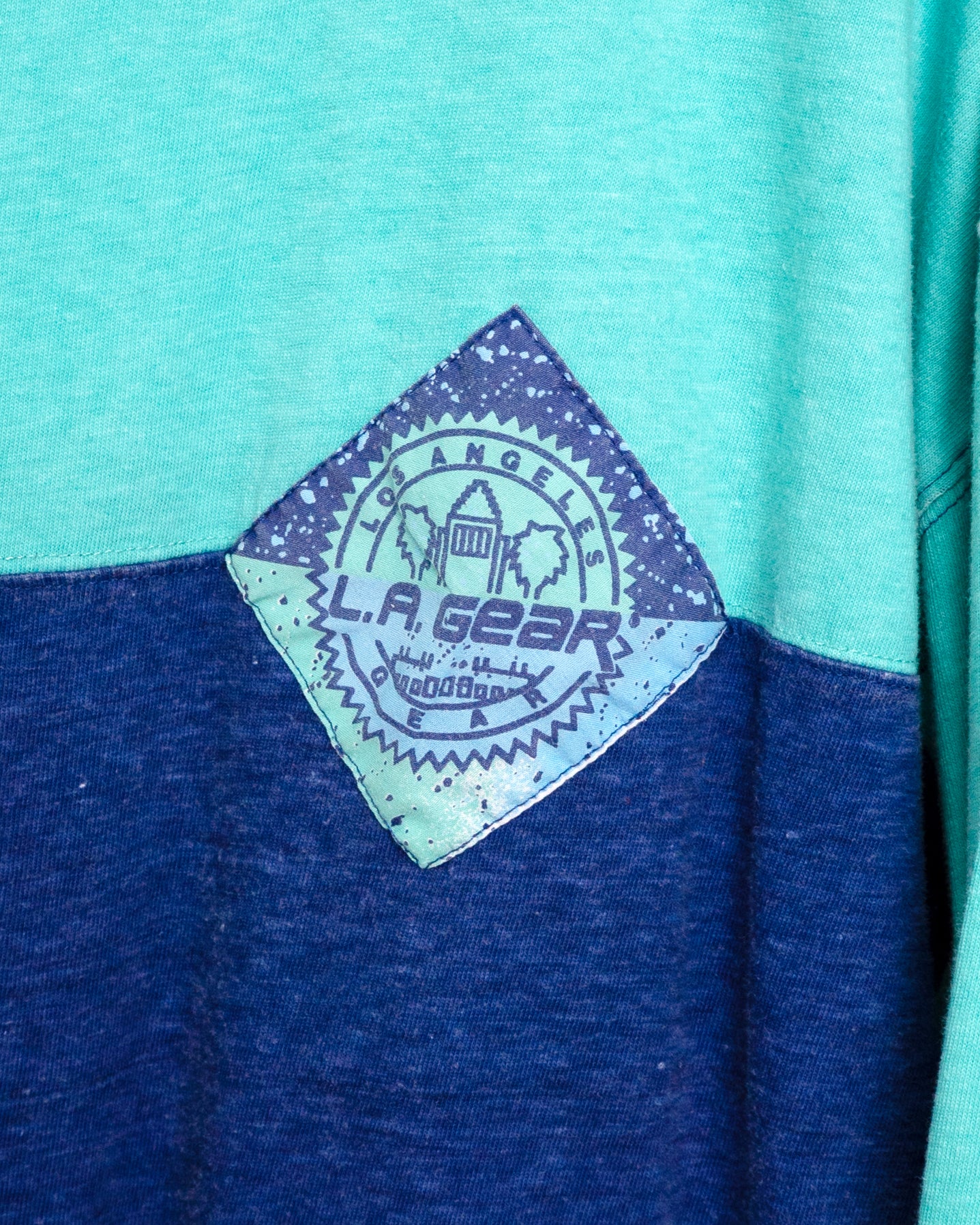 80s–Early90s Two-Tone Long Sleeve T-Shirt