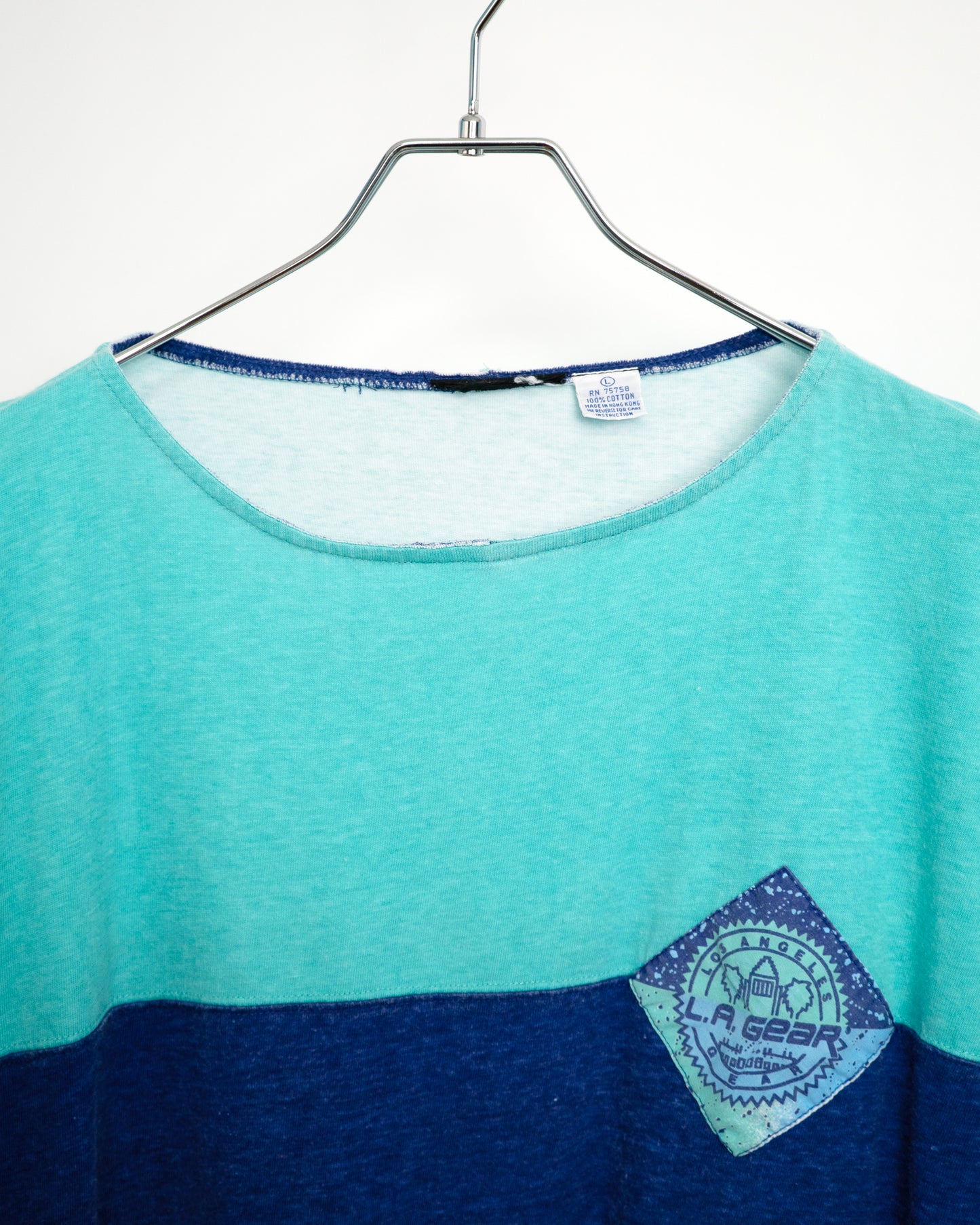 80s–Early90s Two-Tone Long Sleeve T-Shirt