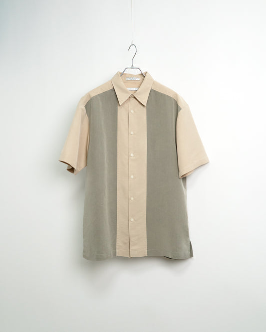 90s–Early 00s Bicolor Panel Short Sleeve Shirt