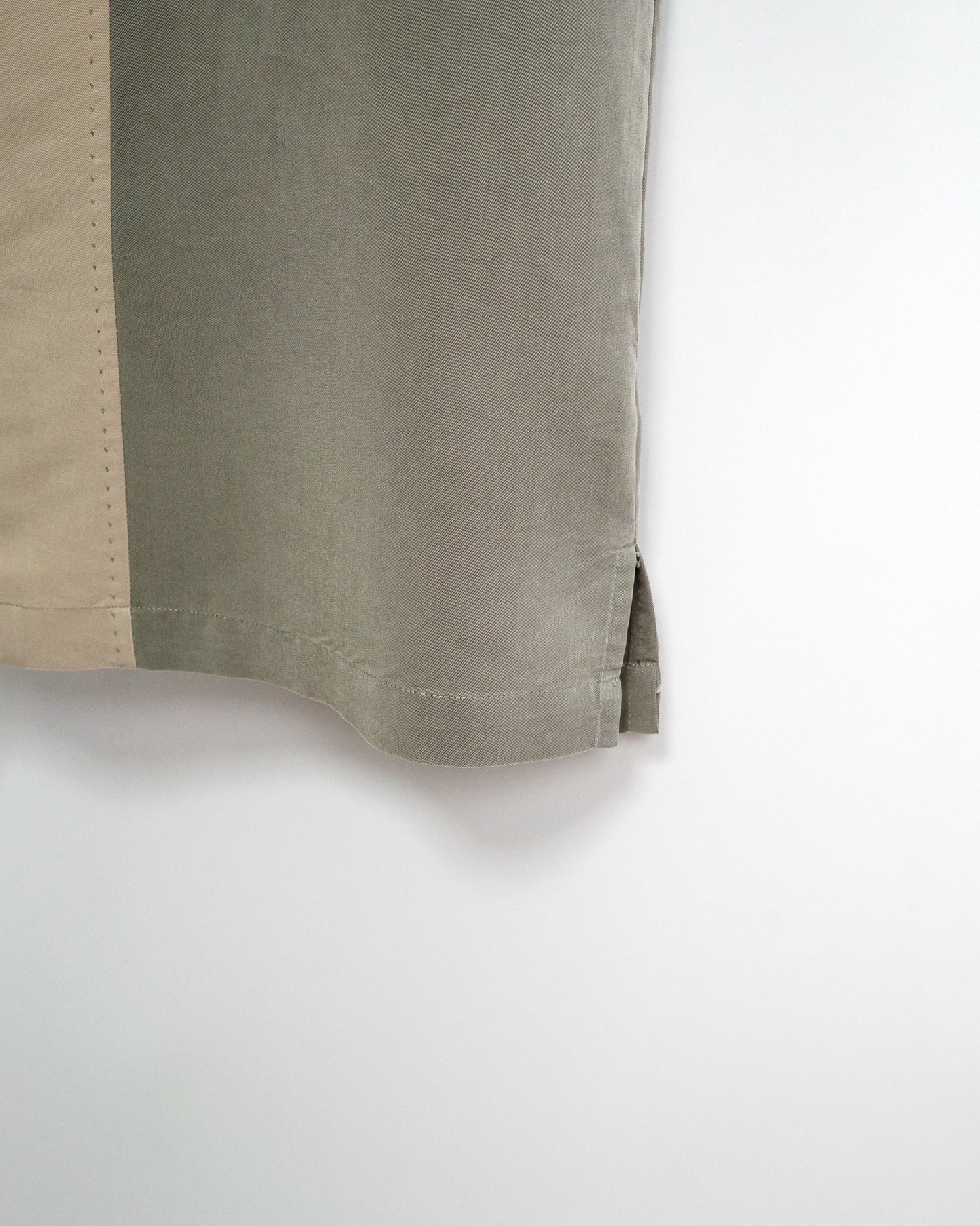 90s–Early 00s Bicolor Panel Short Sleeve Shirt