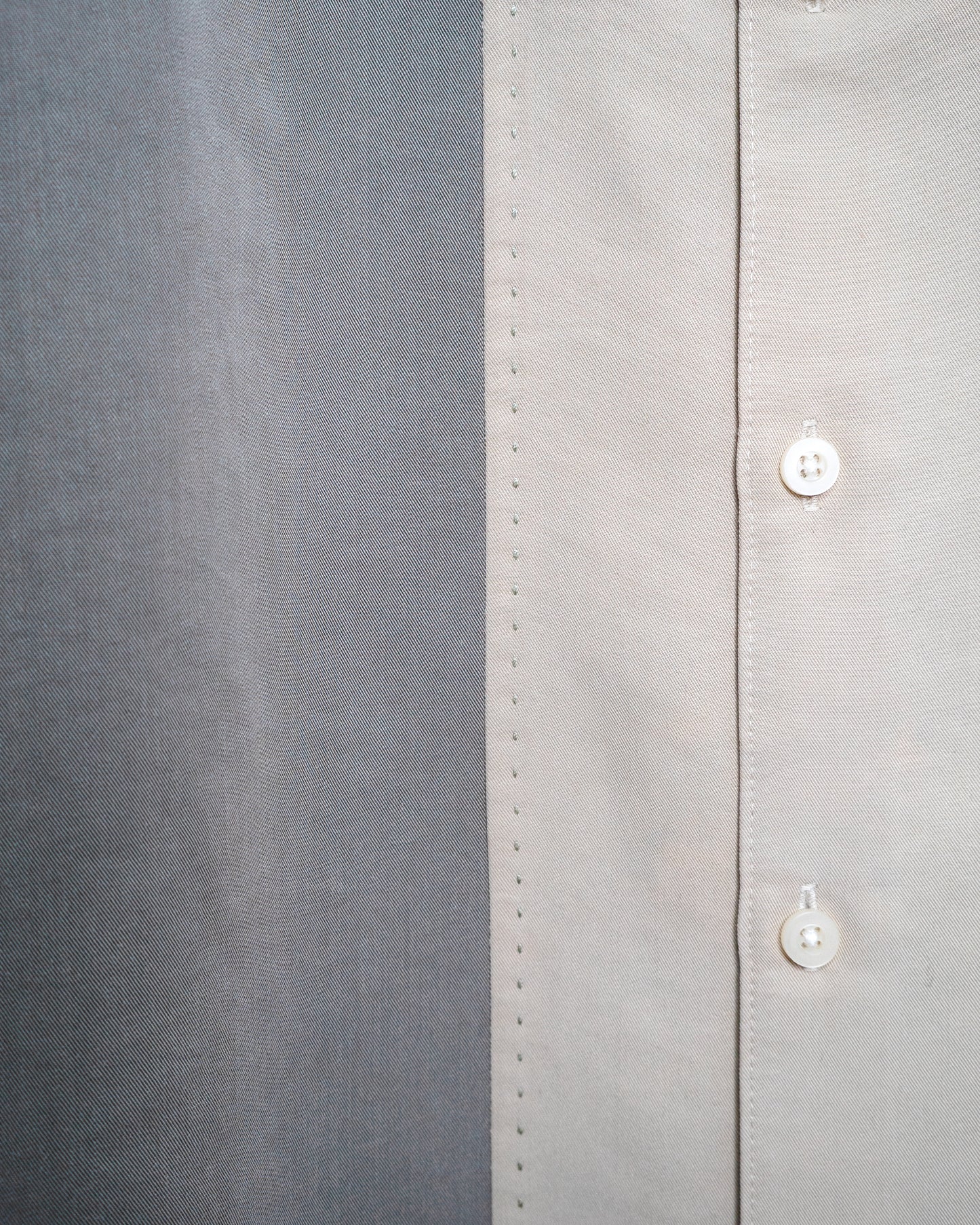 90s–Early 00s Bicolor Panel Short Sleeve Shirt