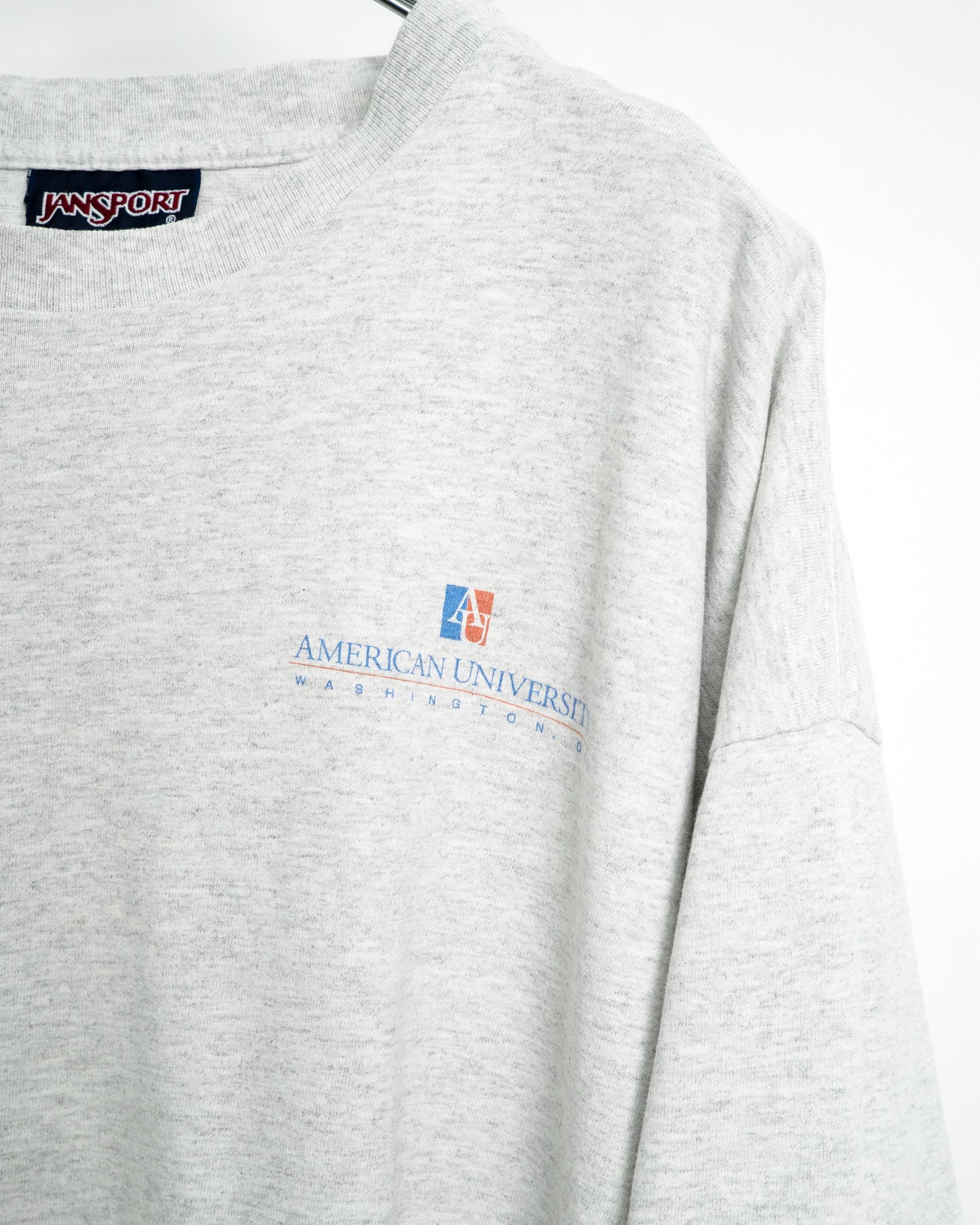 90s American University Washington D.C. Long Sleeve T-Shirt