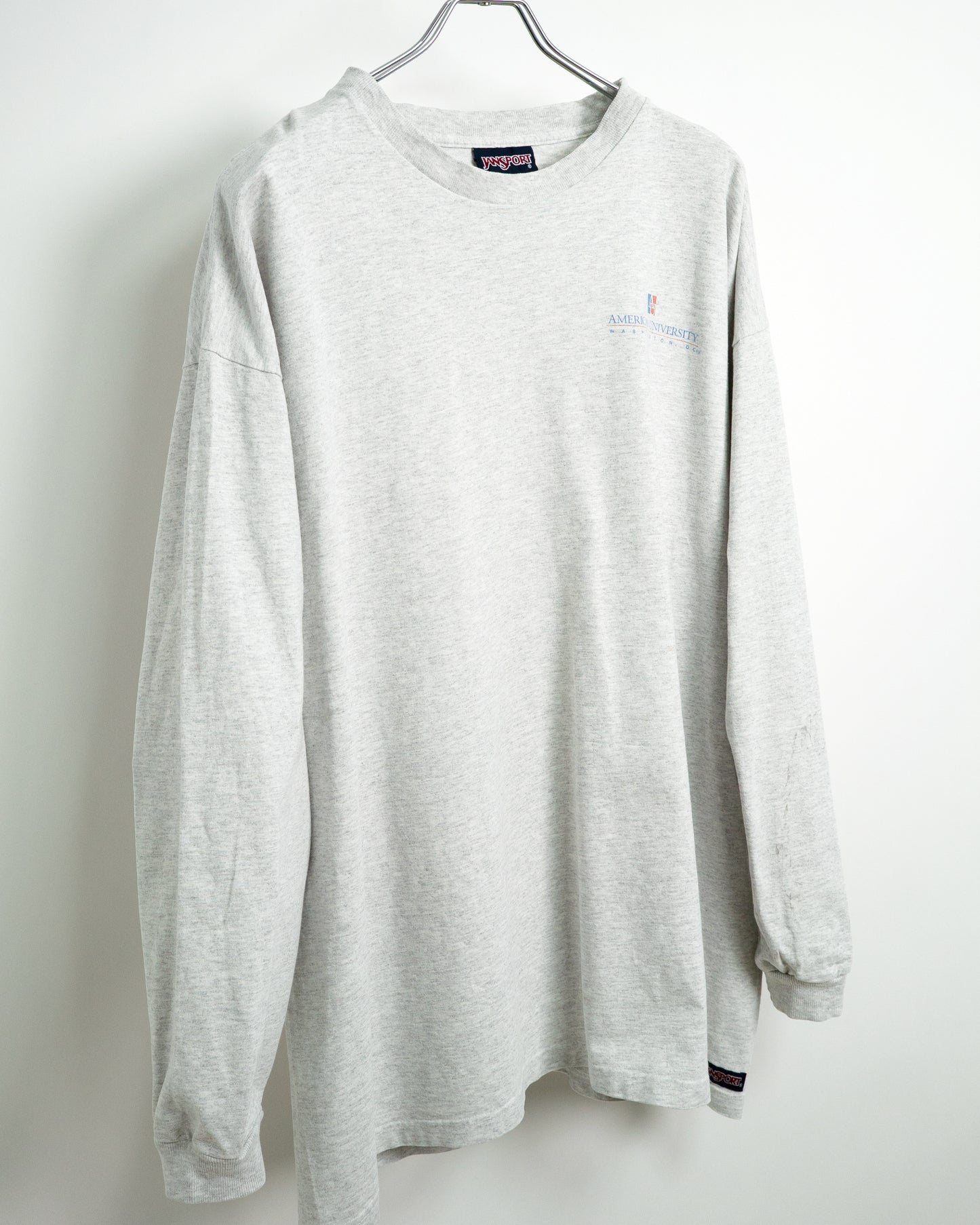 90s American University Washington D.C. Long Sleeve T-Shirt