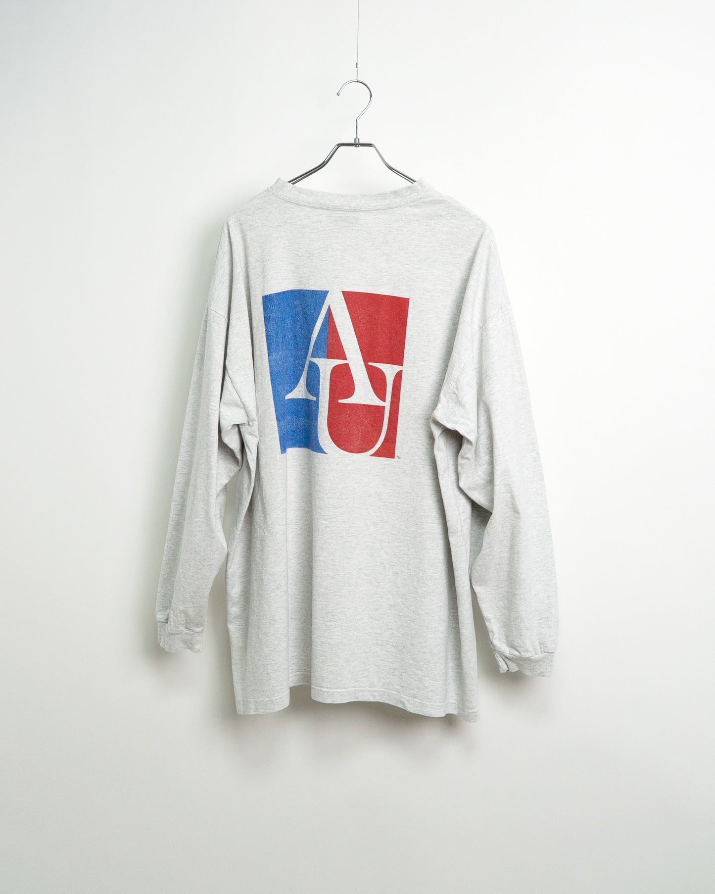 90s American University Washington D.C. Long Sleeve T-Shirt