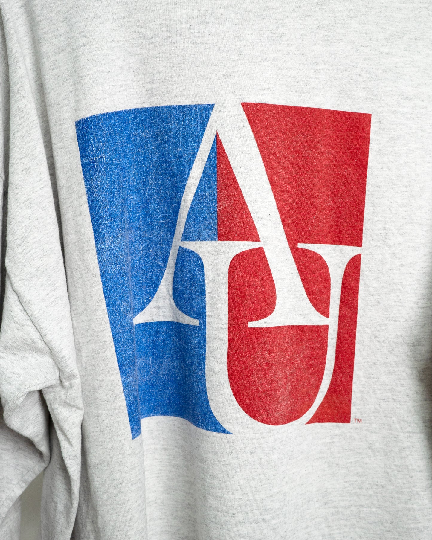 90s American University Washington D.C. Long Sleeve T-Shirt