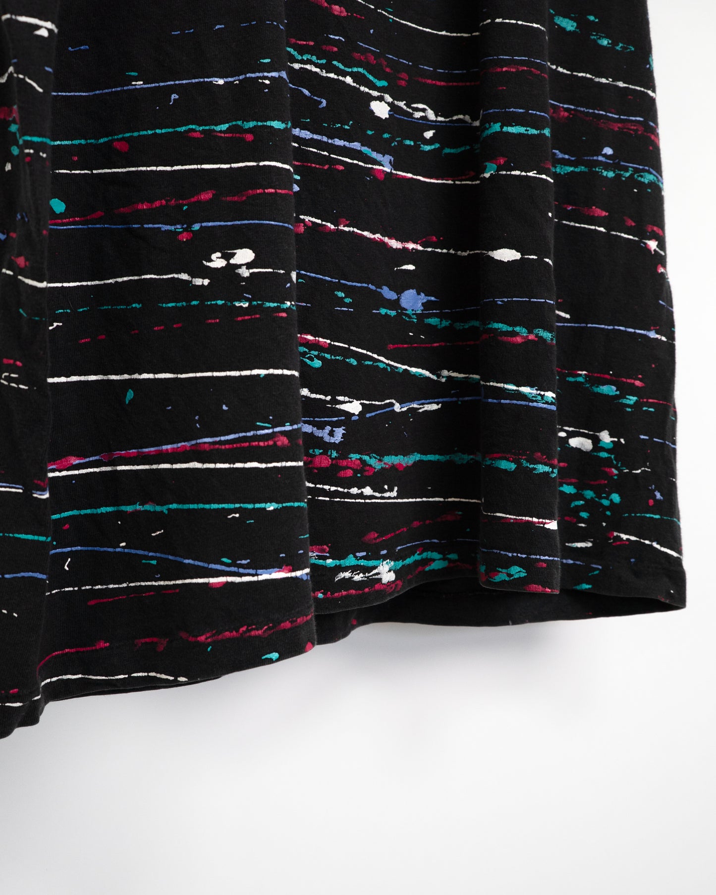 90s All-Over Splatter Print T-Shirt