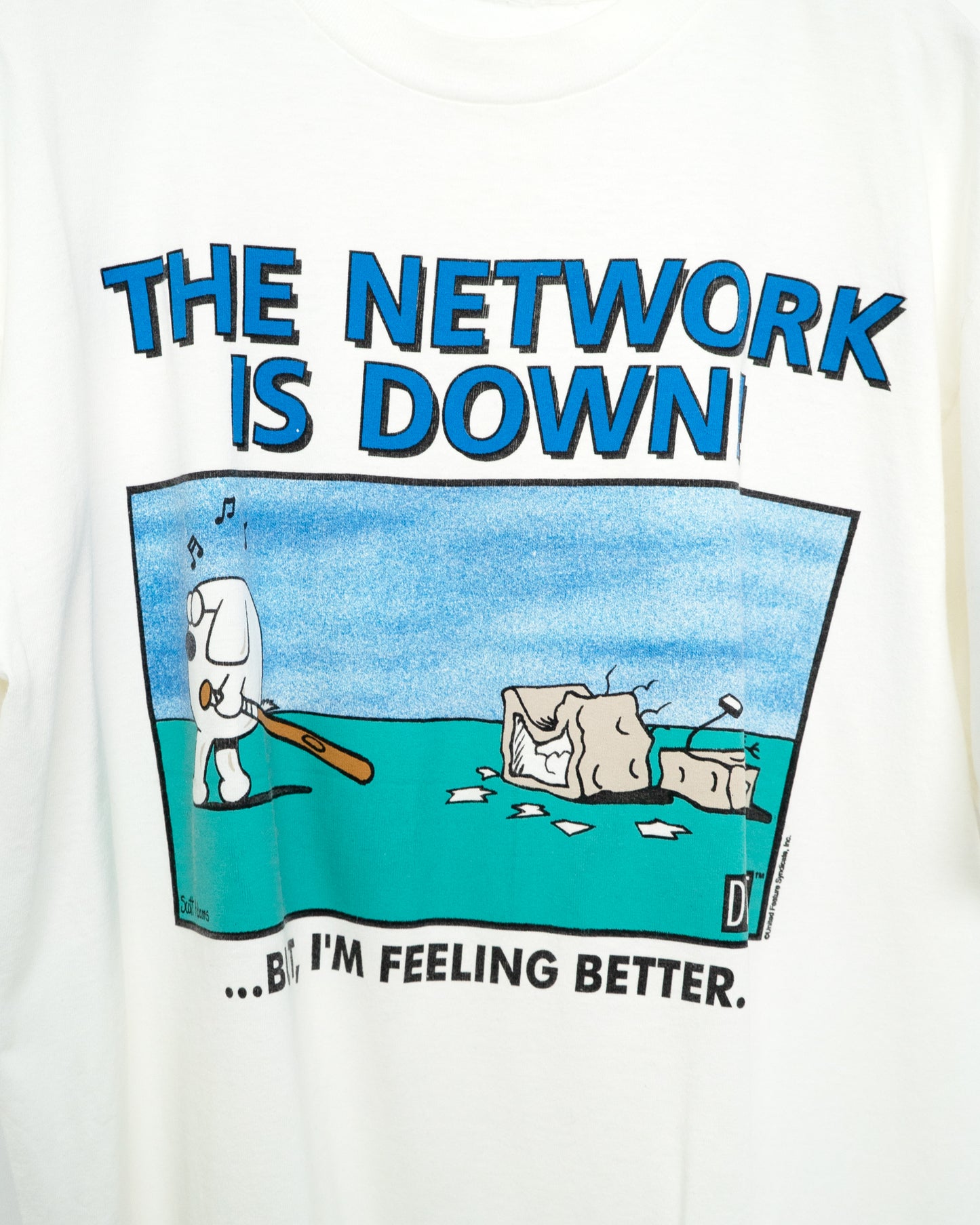 90s Comic Print T-Shirt