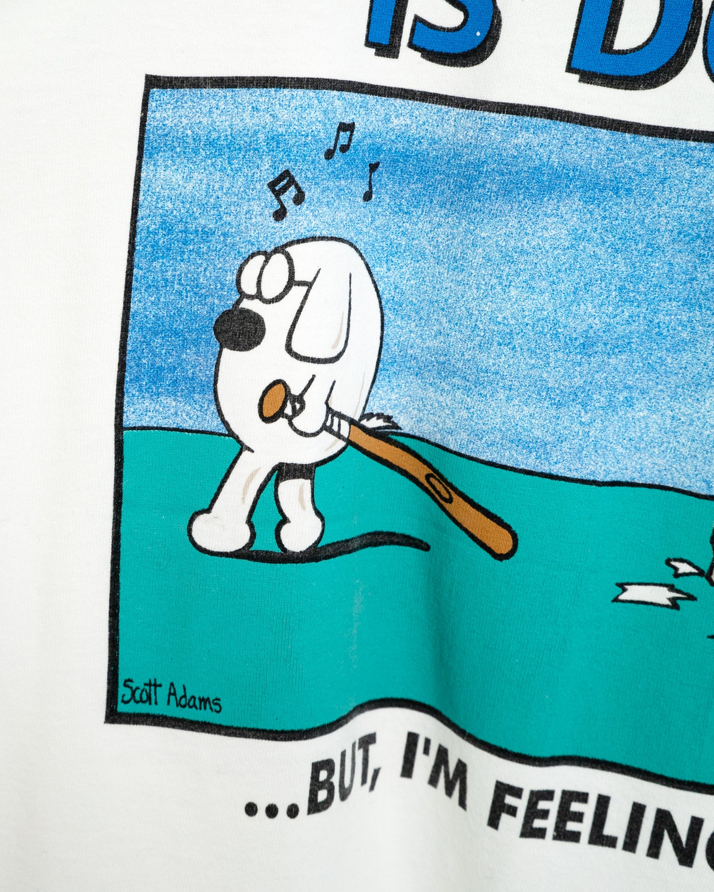 90s Comic Print T-Shirt