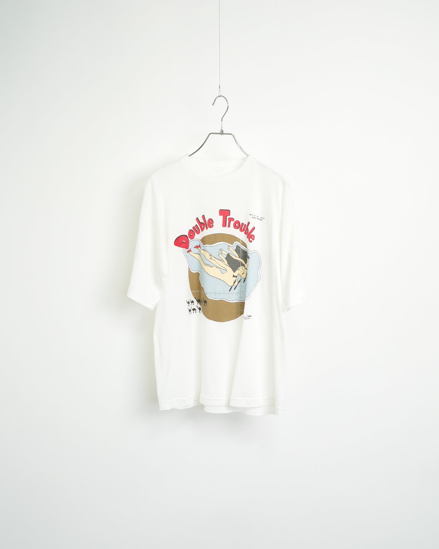 80s Nose Art Print T-Shirt