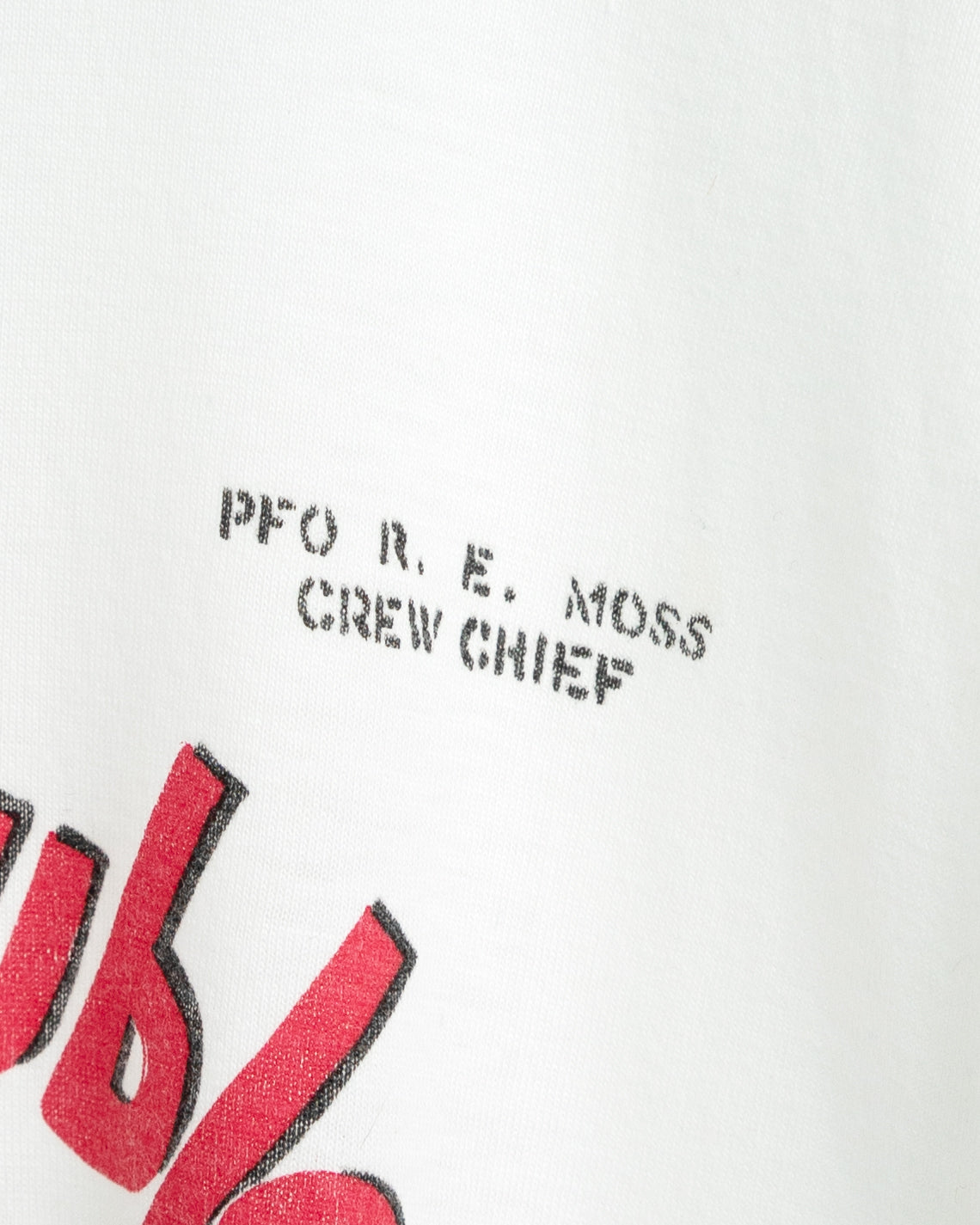 80s Nose Art Print T-Shirt