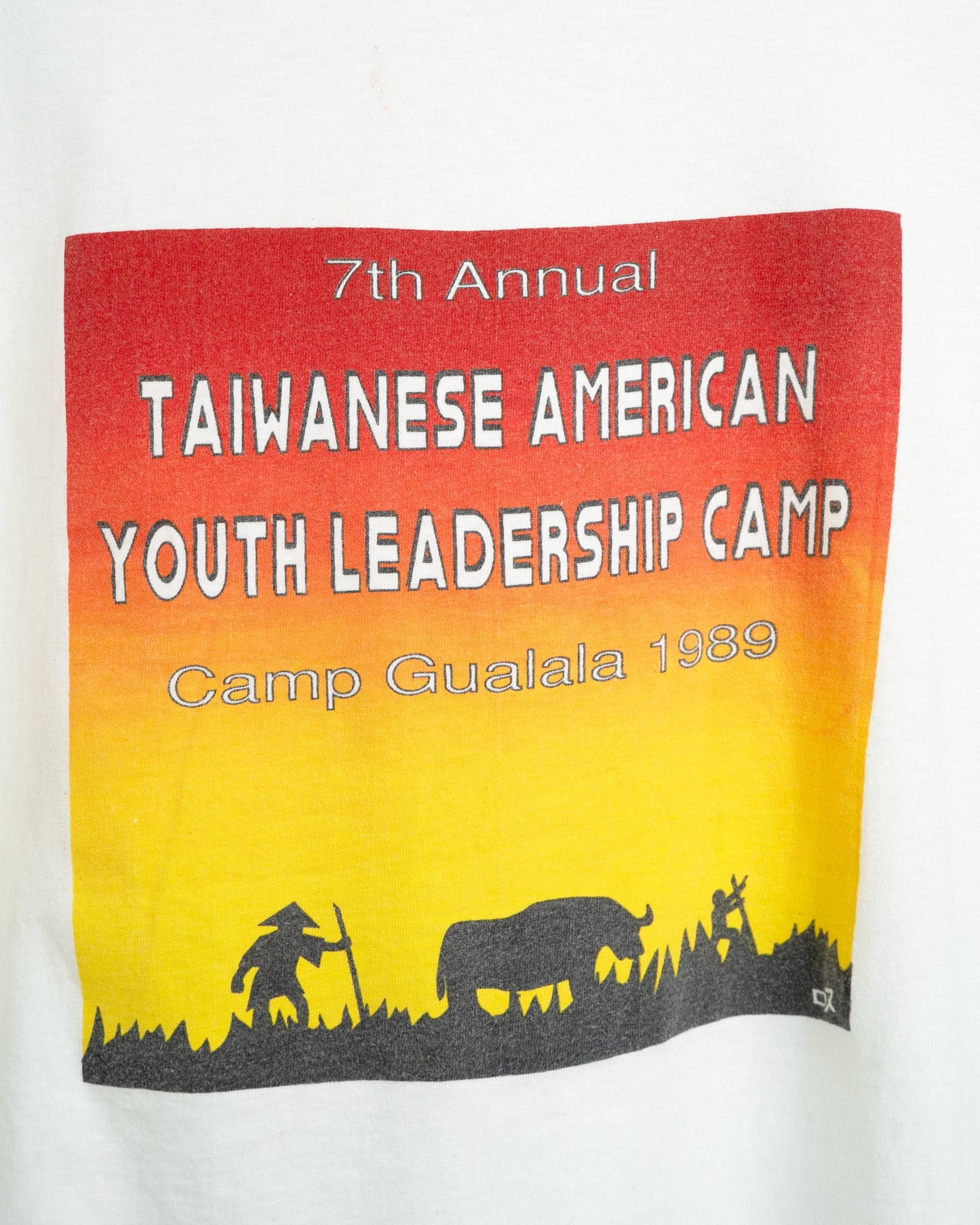 80s "台湾" Youth Leadership Camp T-Shirt