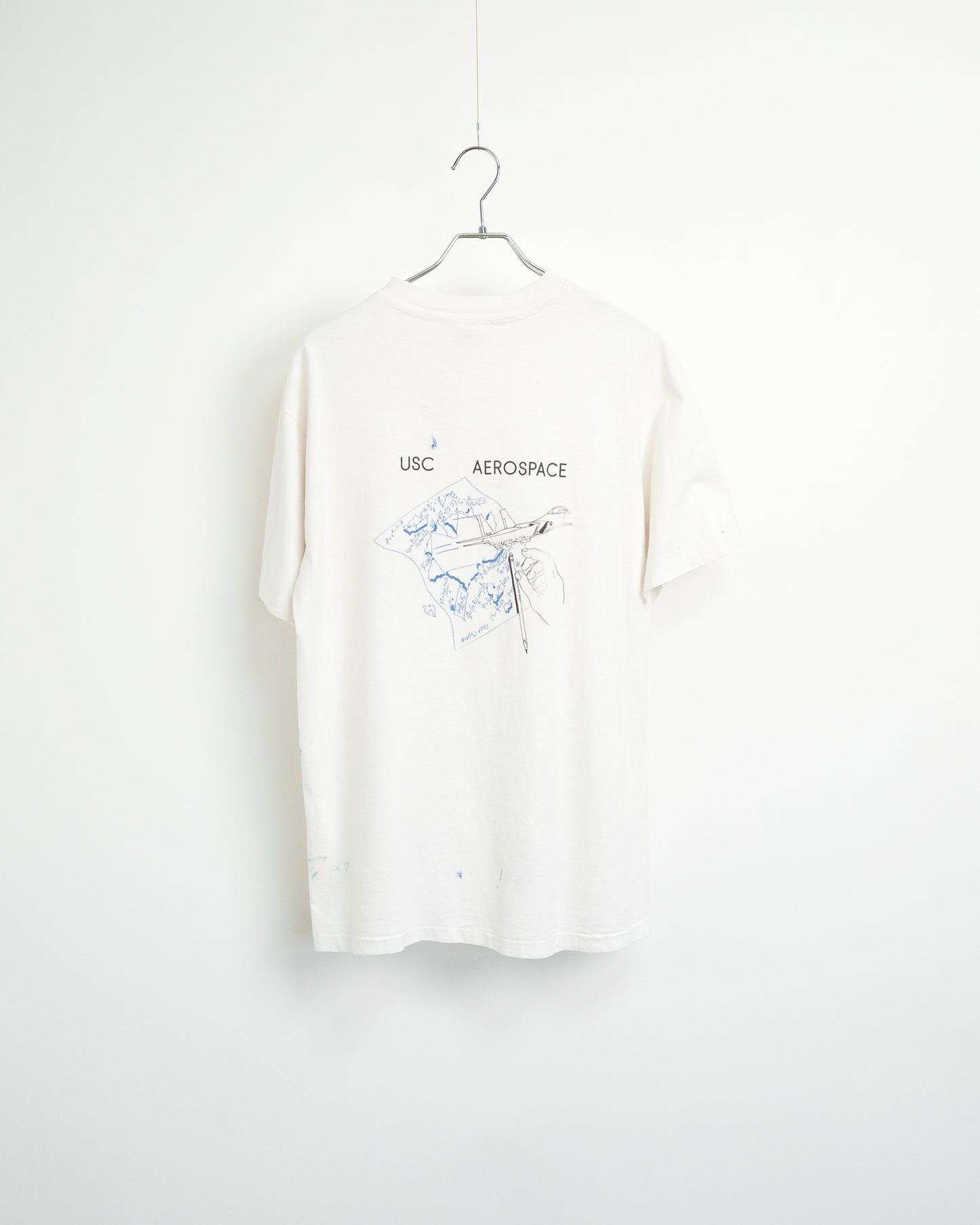 90s USC Aerospace Print T-Shirt