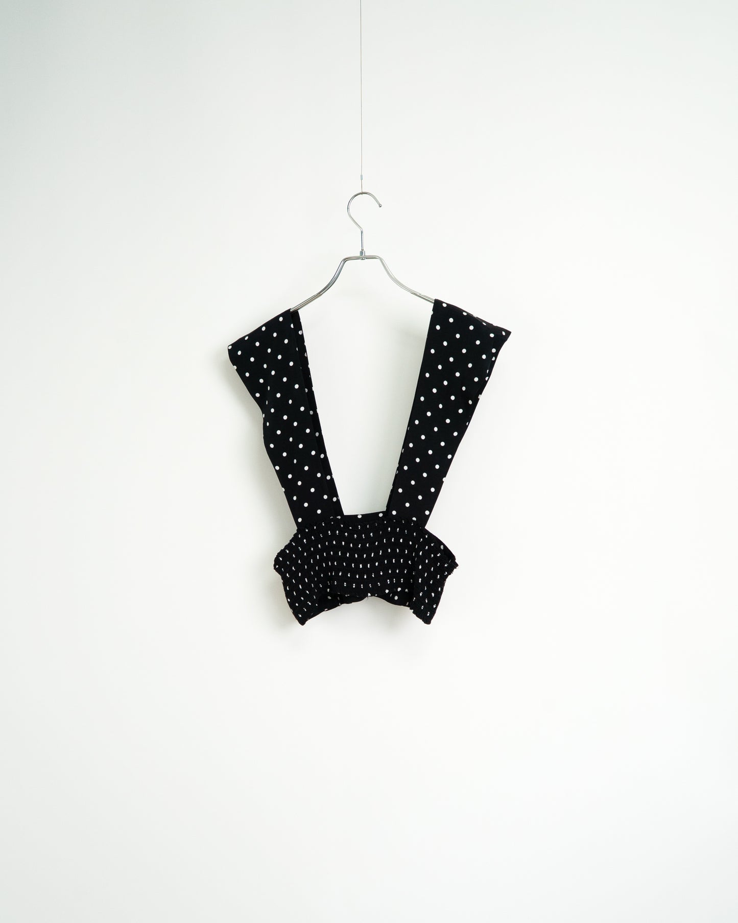 80s Polka Dot Cropped Vest