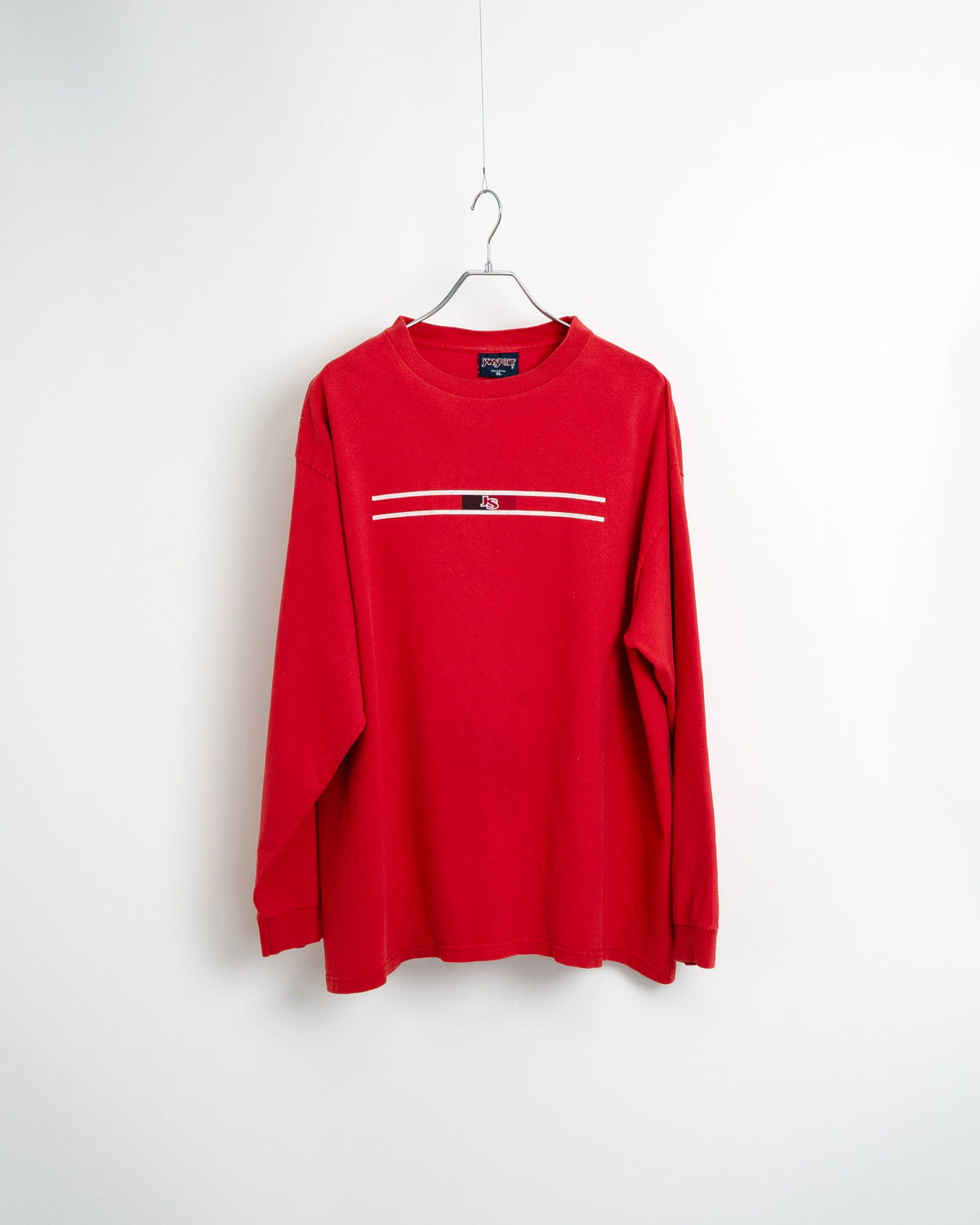 90's "JS" Logo Long Sleeve T-Shirt
