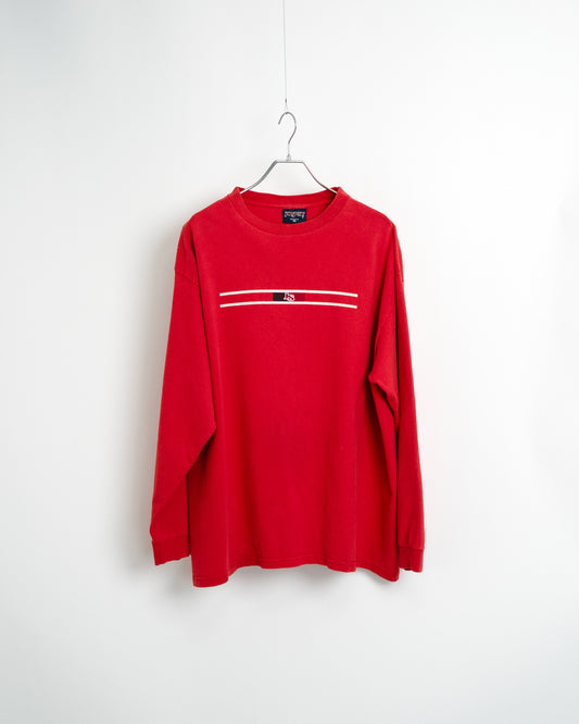 90's "JS" Logo Long Sleeve T-Shirt