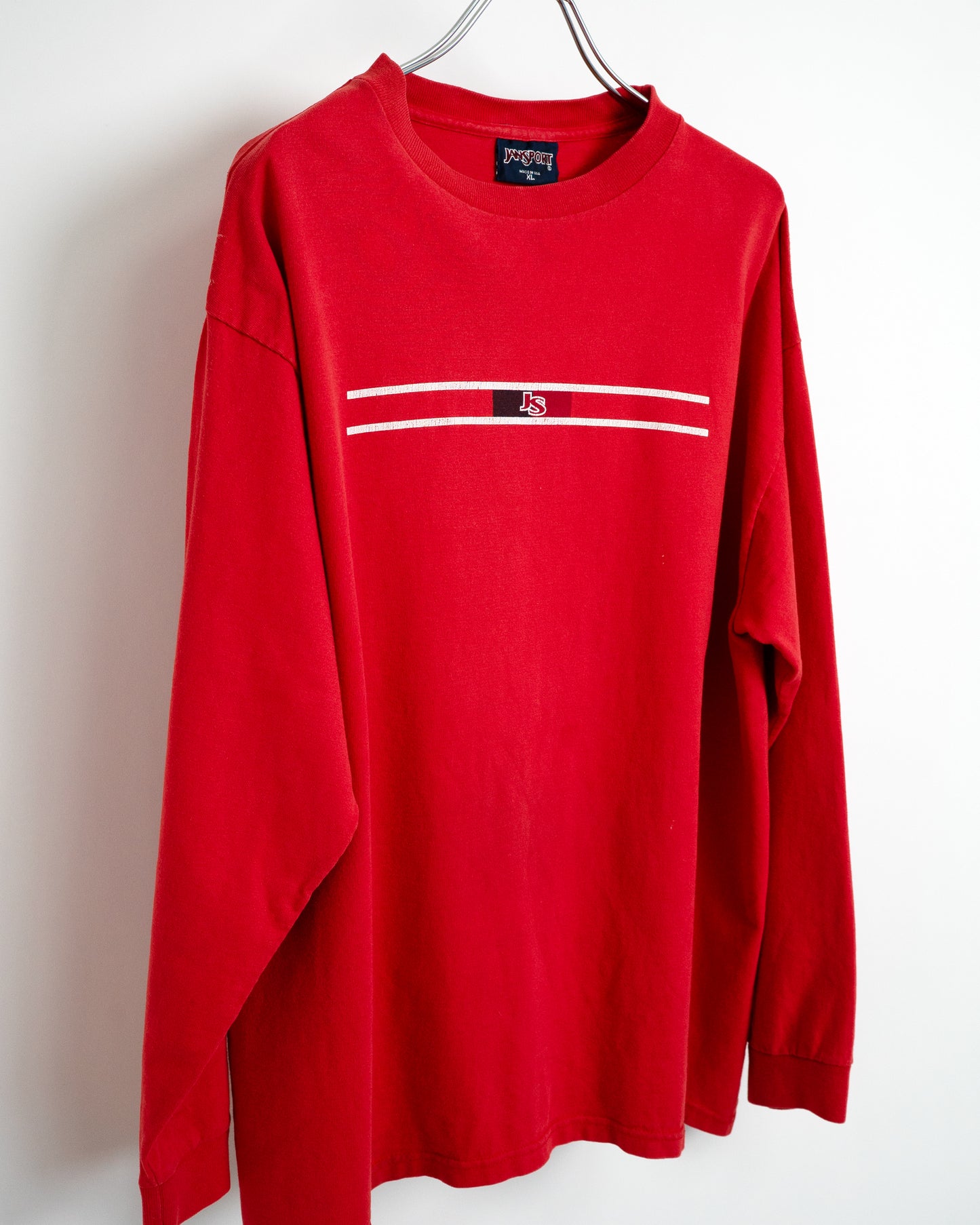 90's "JS" Logo Long Sleeve T-Shirt