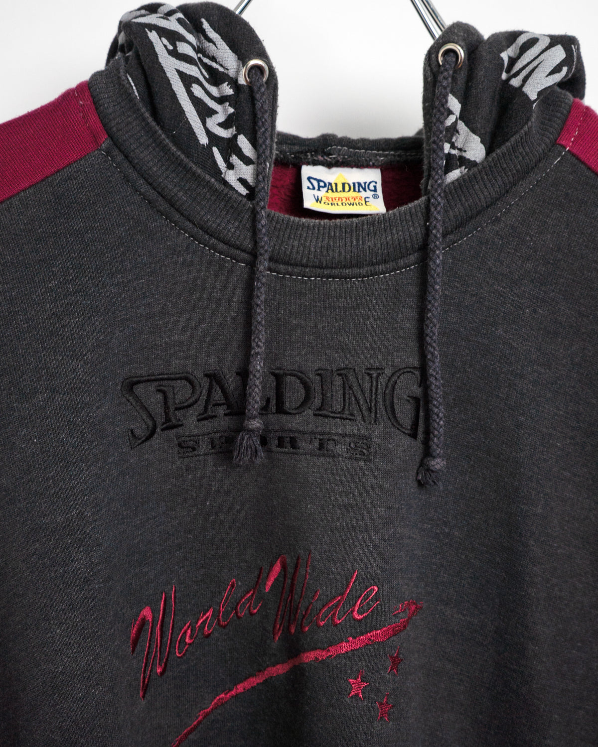 80s-90s Euro Color Block Hoodie