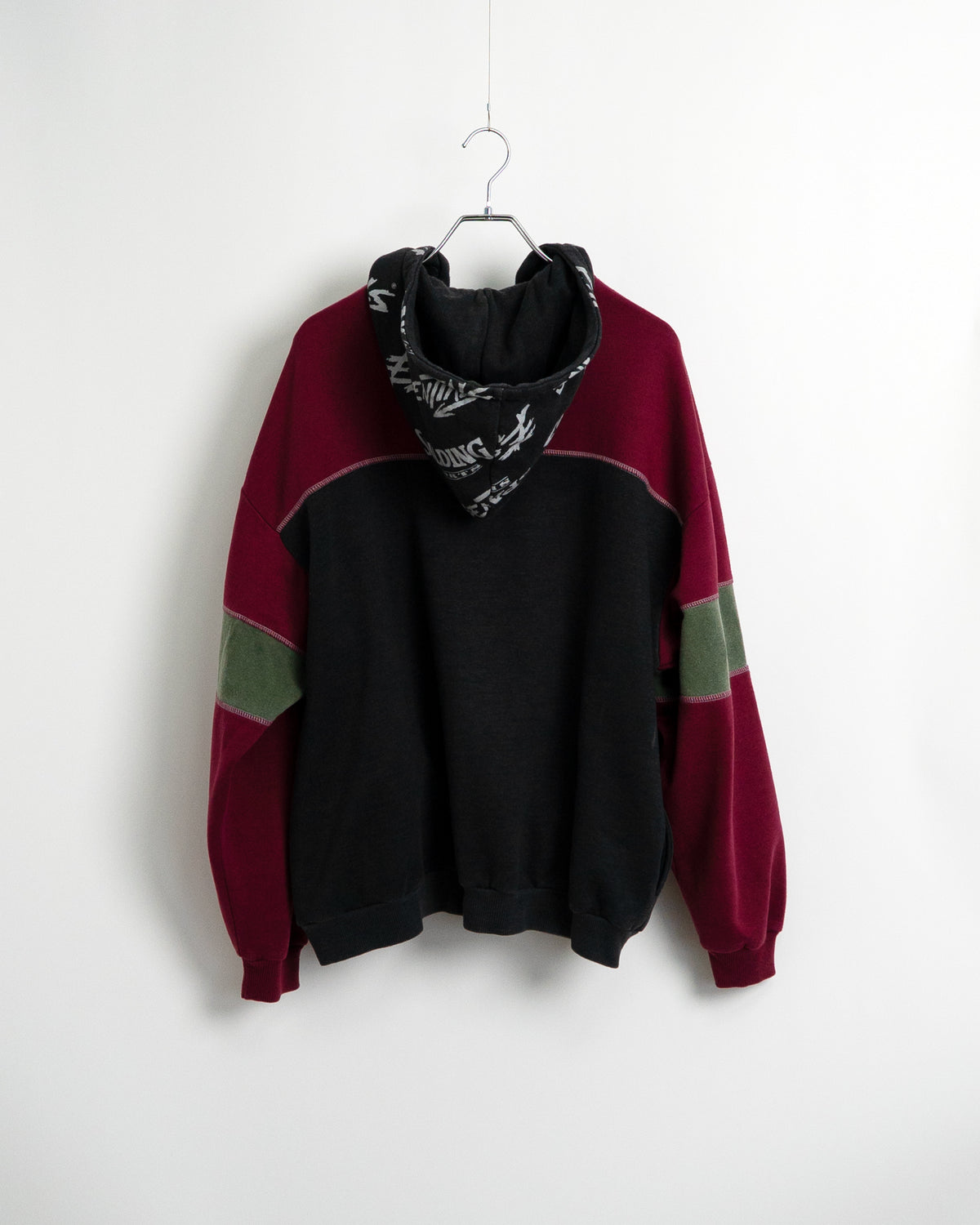 80s-90s Euro Color Block Hoodie