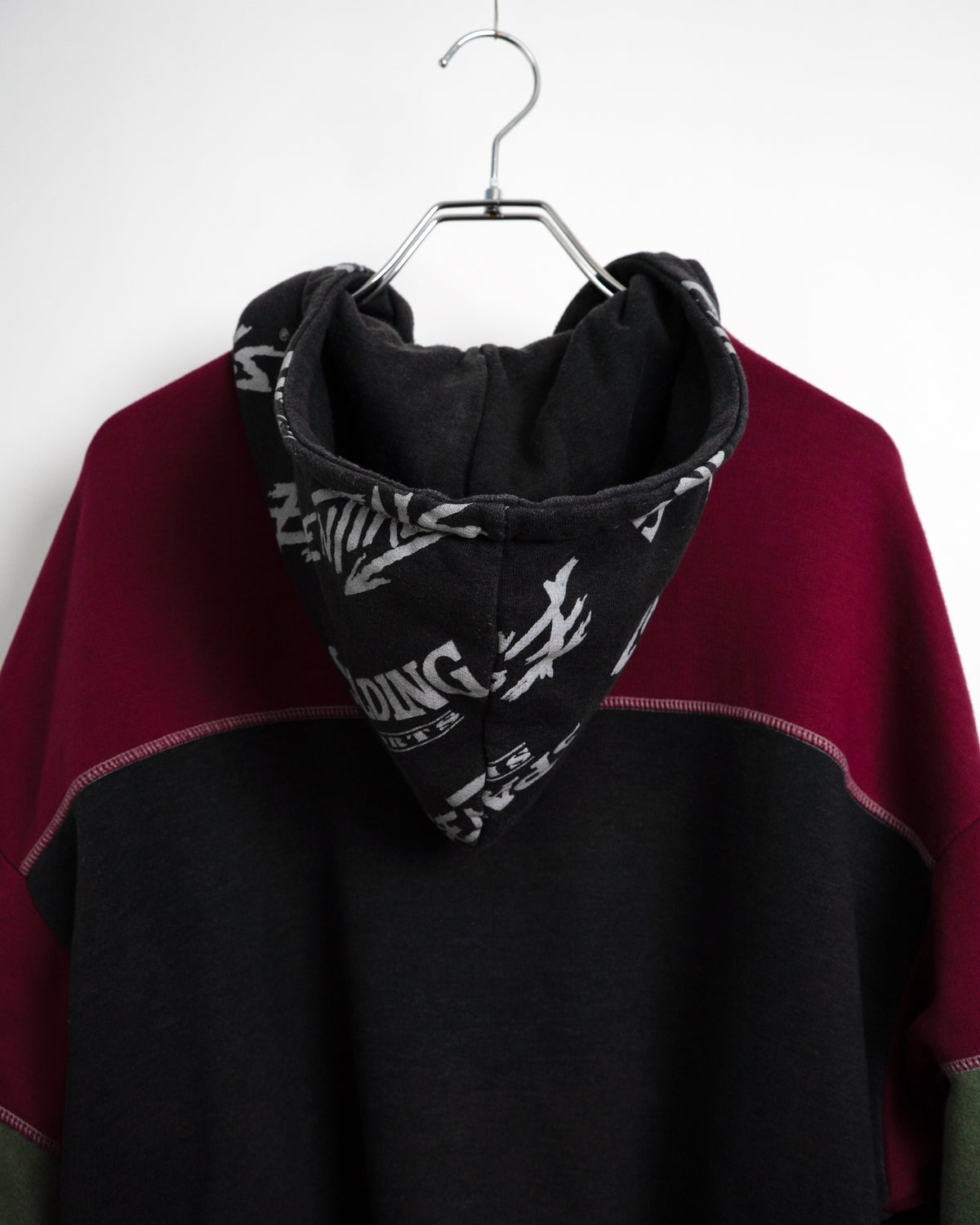 80s-90s Euro Color Block Hoodie