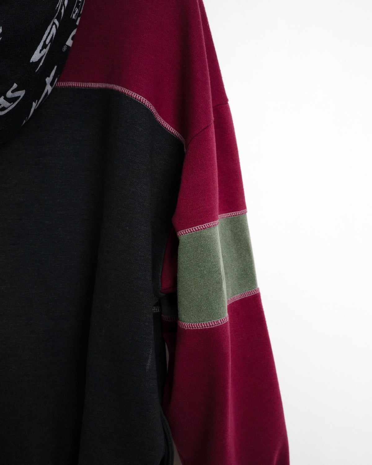 80s-90s Euro Color Block Hoodie