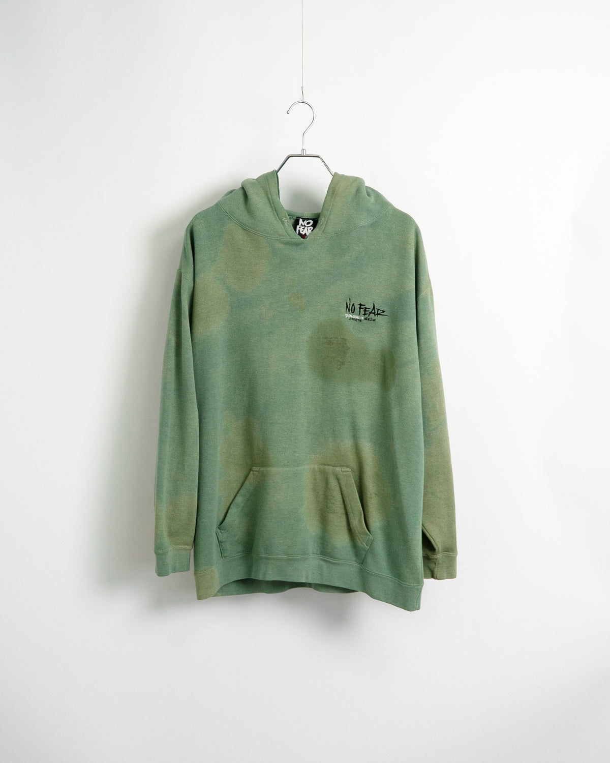 90s Faded Green Hoodie