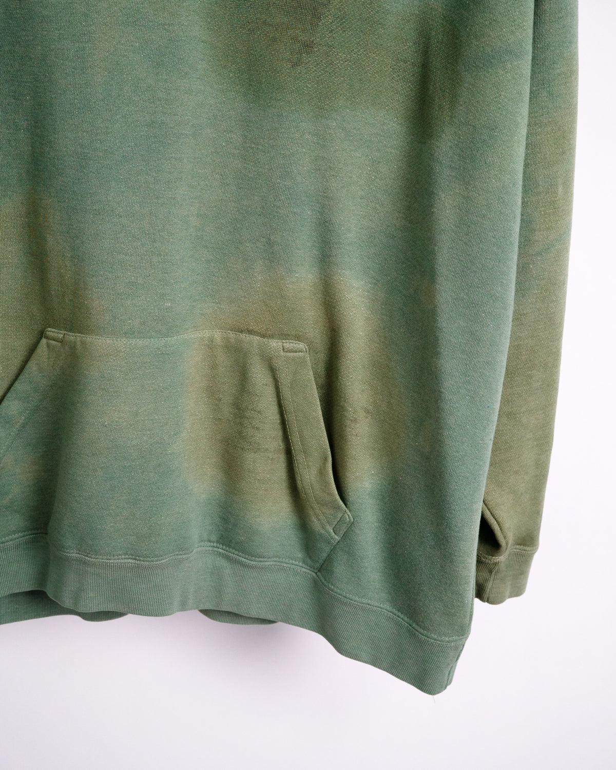 90s Faded Green Hoodie