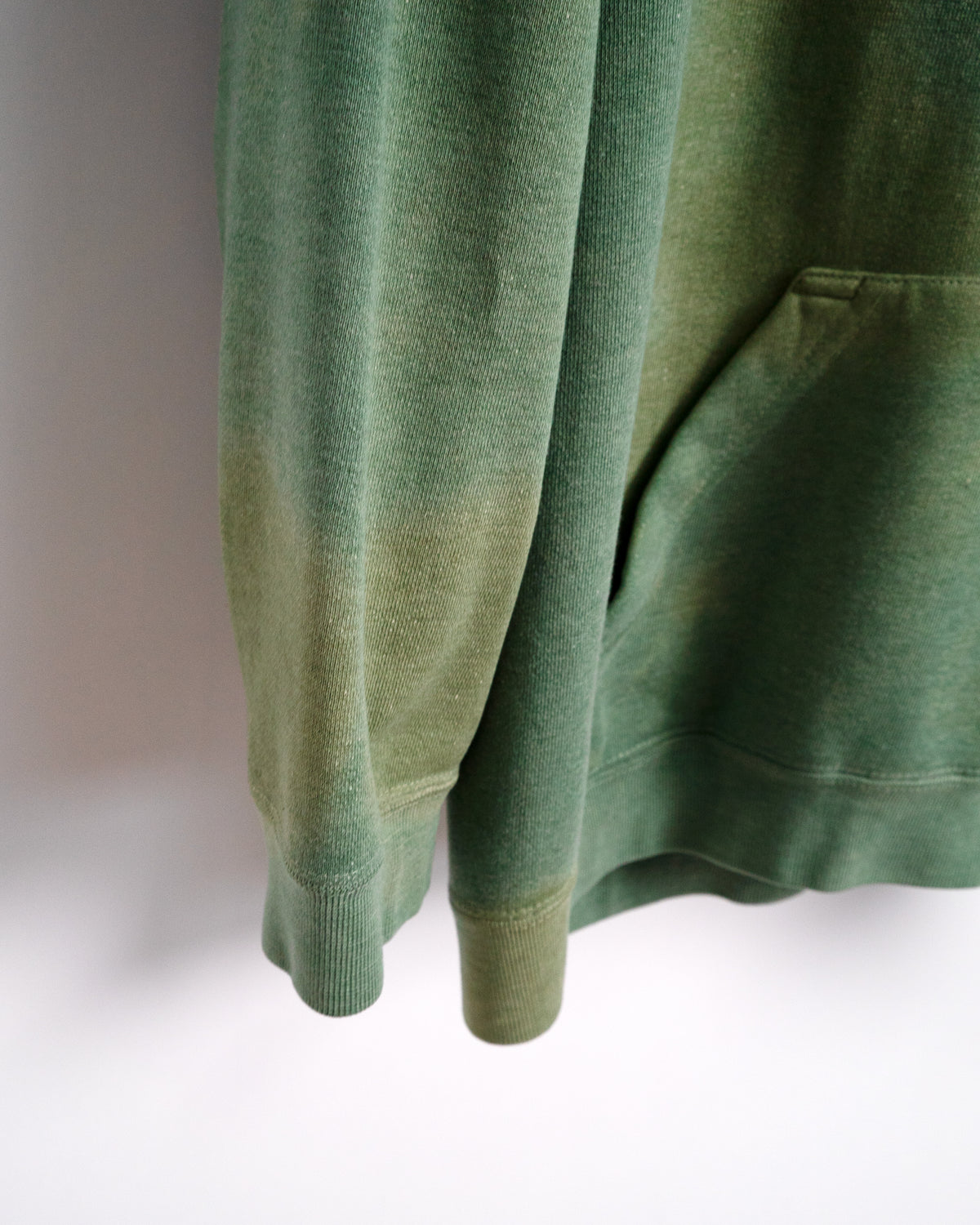 90s Faded Green Hoodie