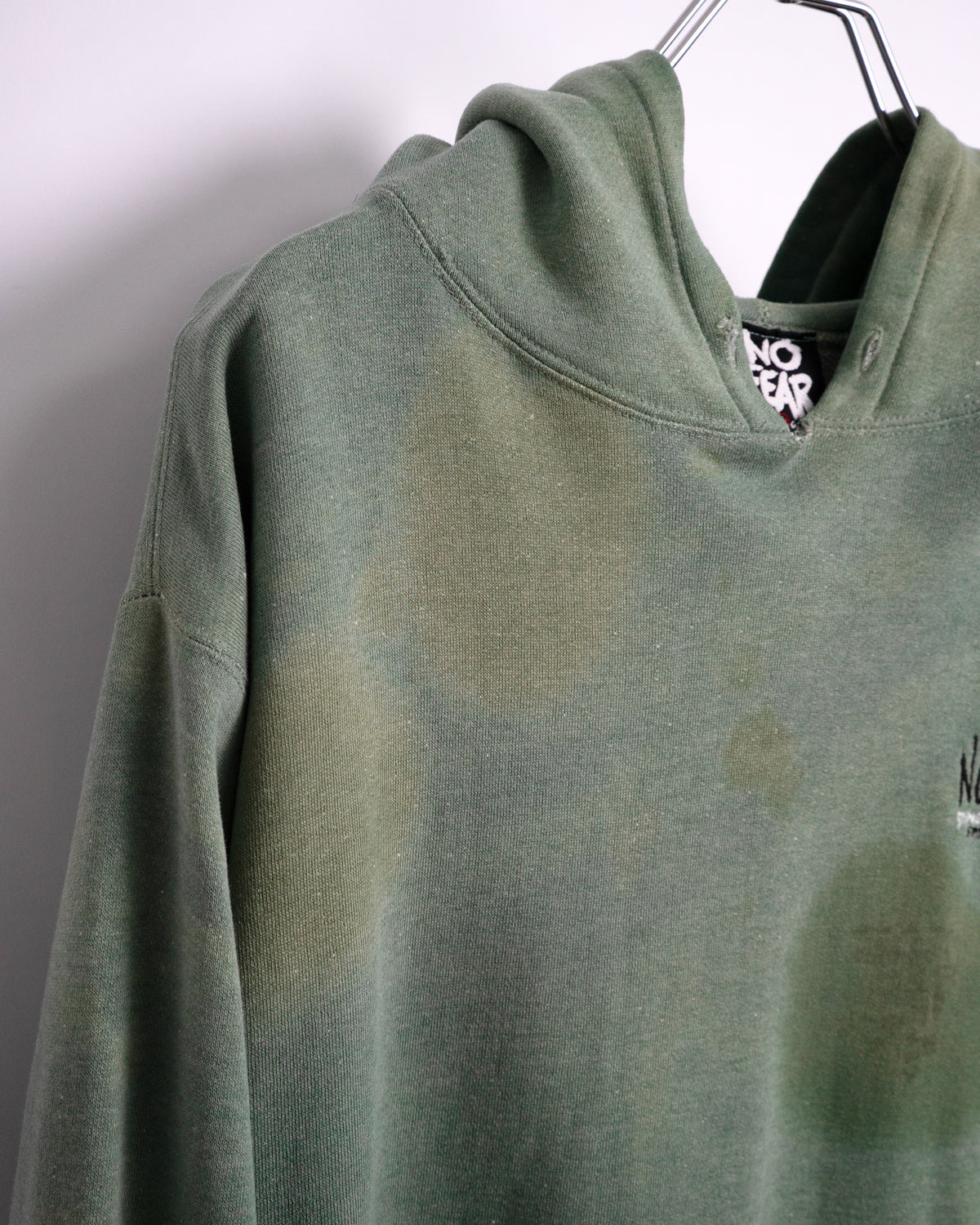 90s Faded Green Hoodie