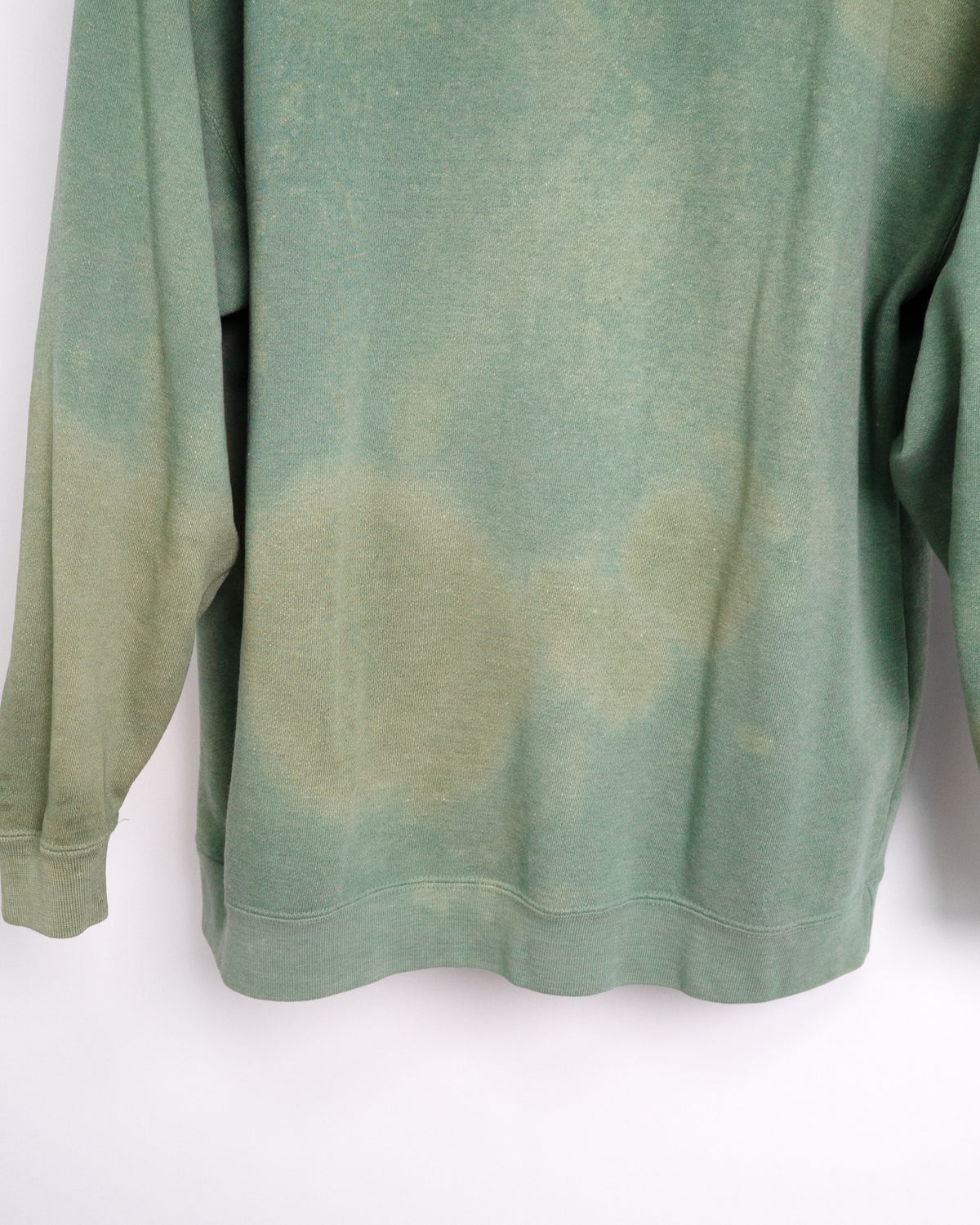90s Faded Green Hoodie