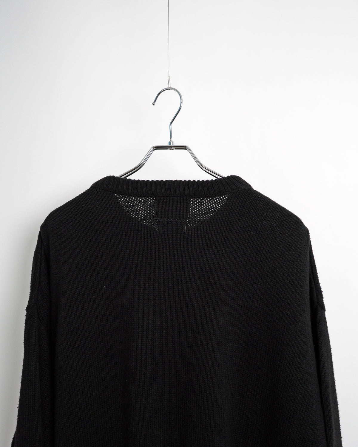 90’s Black “USA” Cotton Knit Sweater