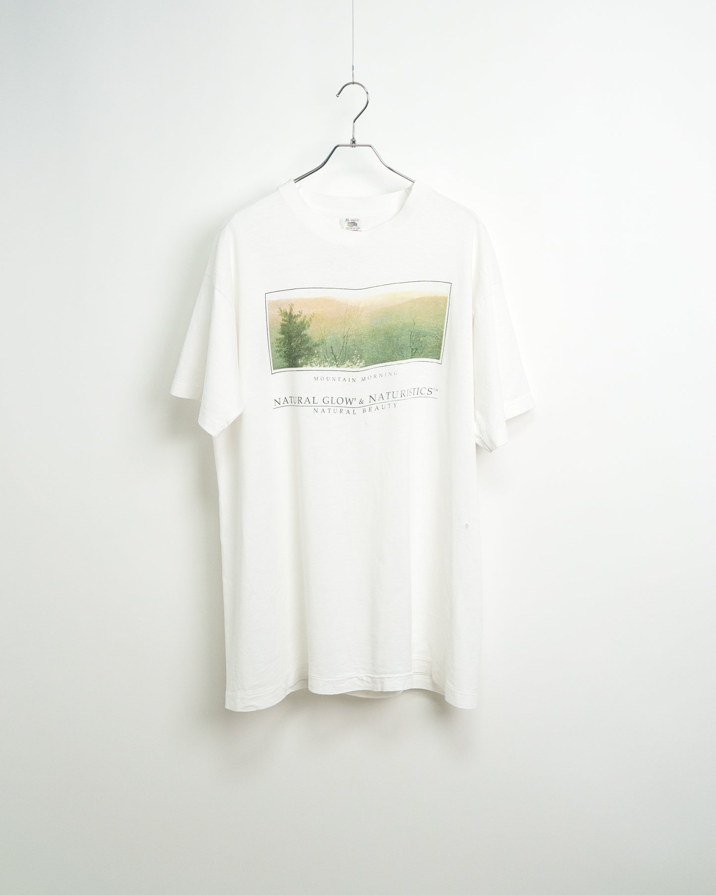 90's "NATURAL GLOW & NATURISTICS" T-Shirt