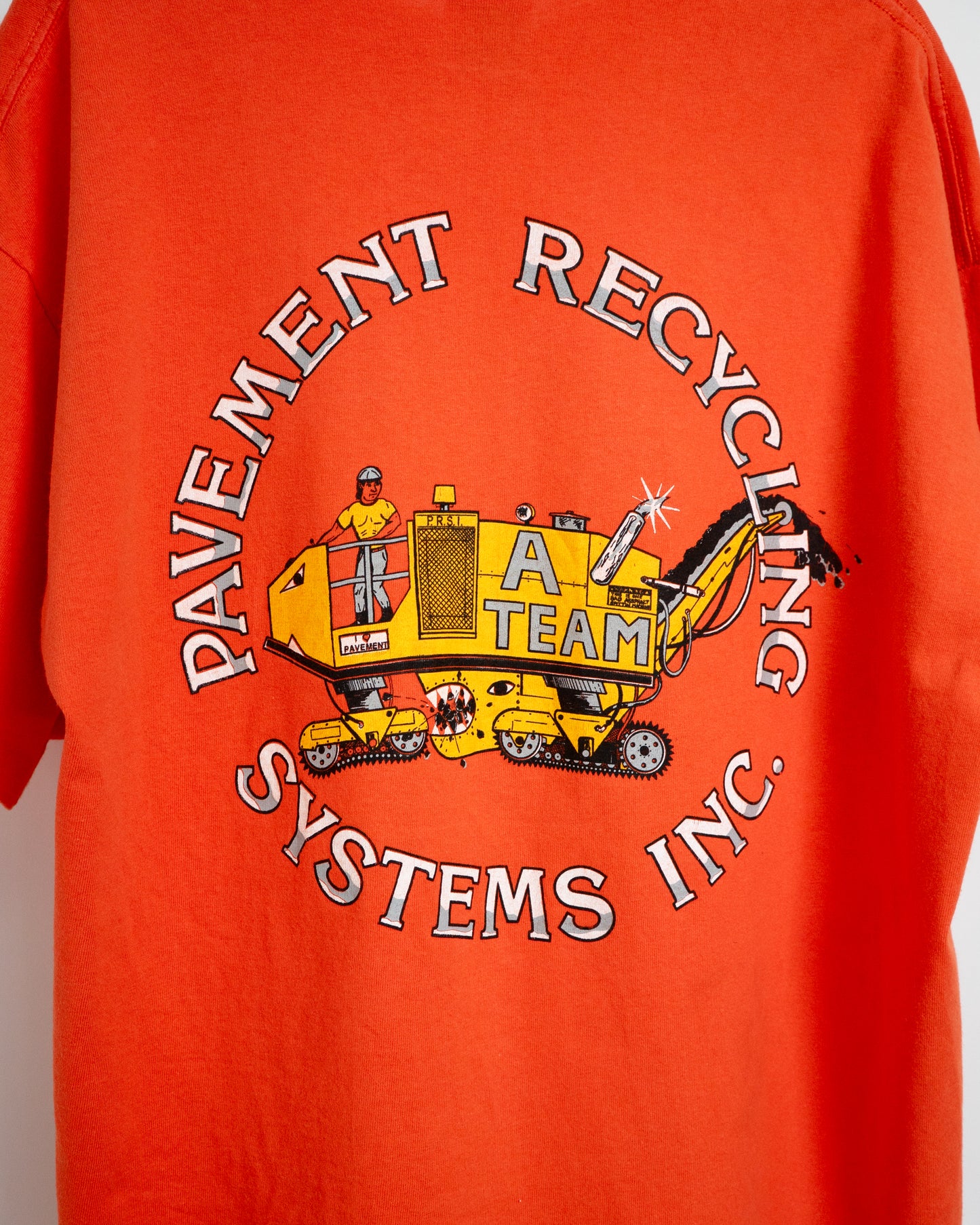 90's "PAVEMENT RECYCLING SYSTENS INC." T-Shirt
