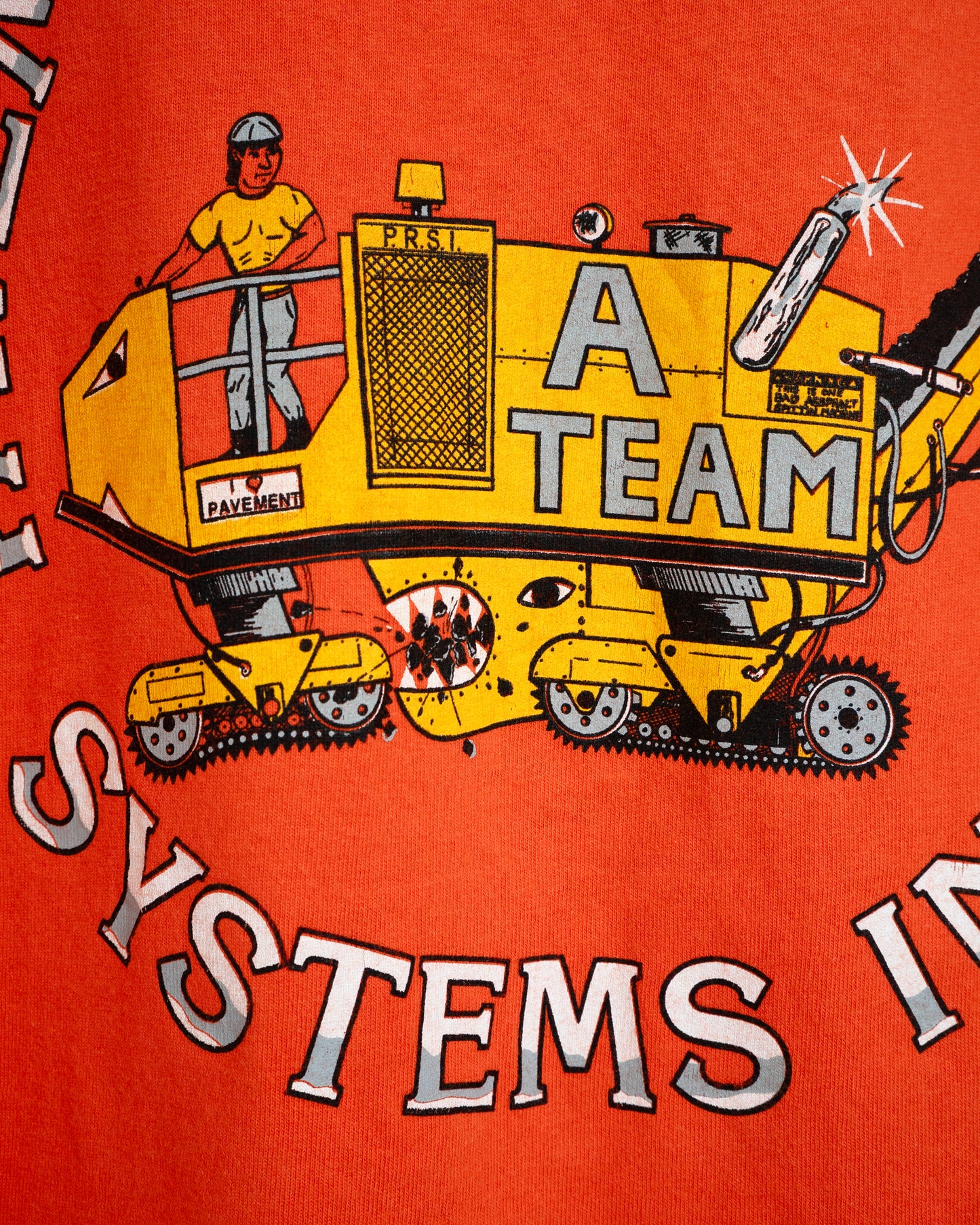 90's "PAVEMENT RECYCLING SYSTENS INC." T-Shirt