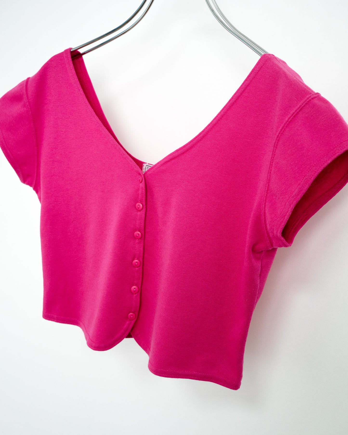 80s-90s Cropped Short Sleeved Cardigan