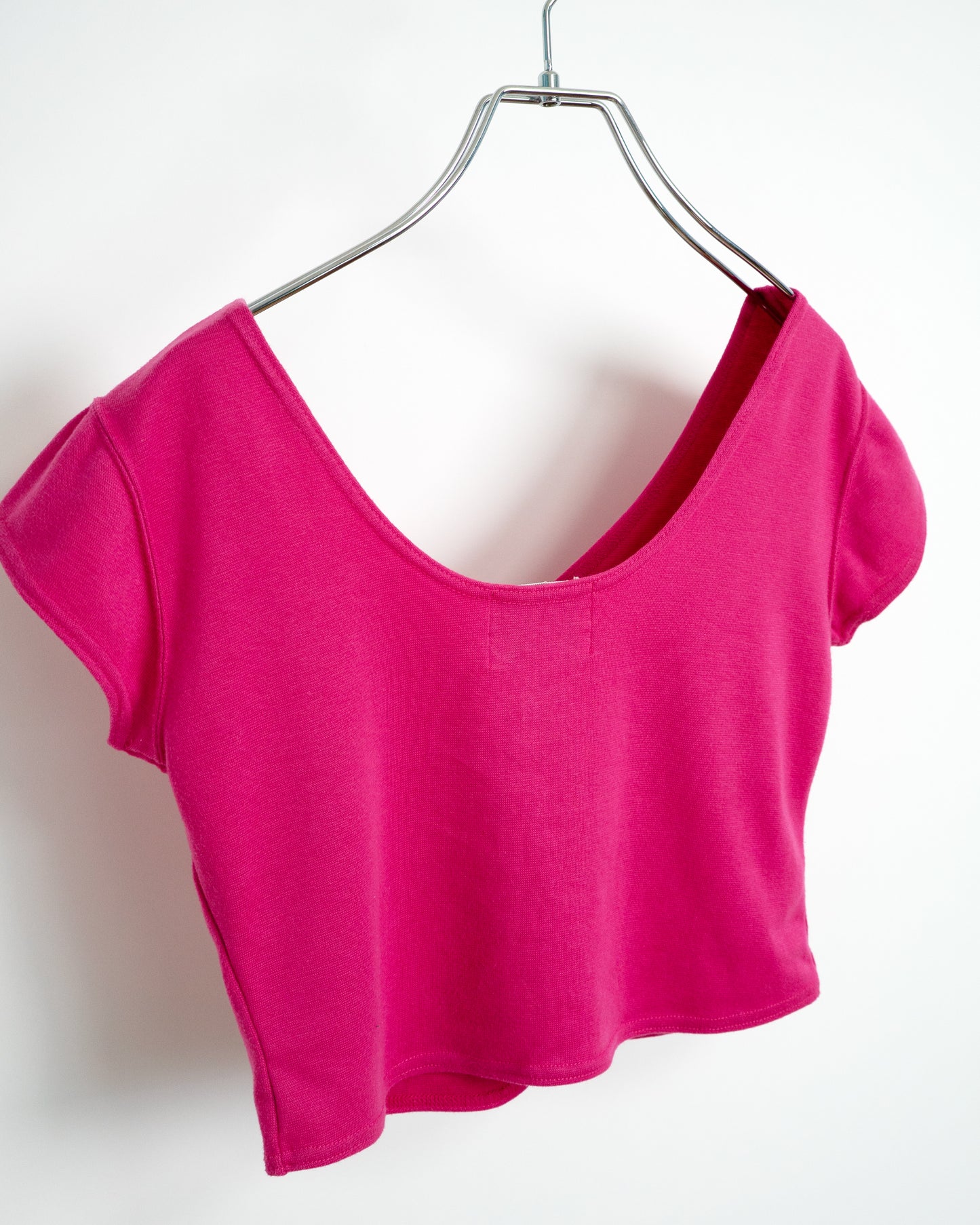 80s-90s Cropped Short Sleeved Cardigan