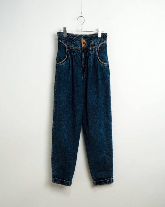 80's High-waisted jeans