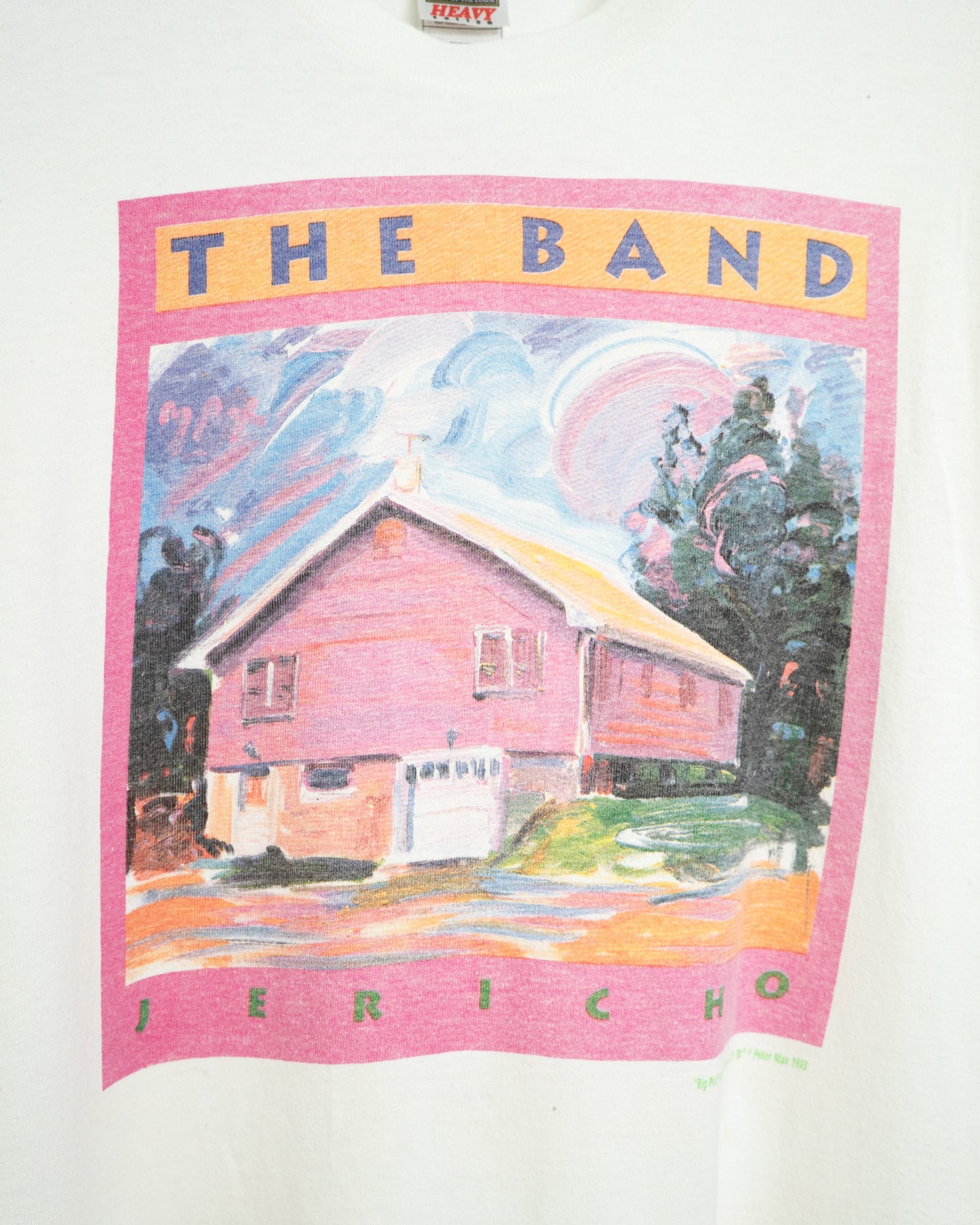 1993 "THE BAND" Illustrations by Peter Max T-Shirt
