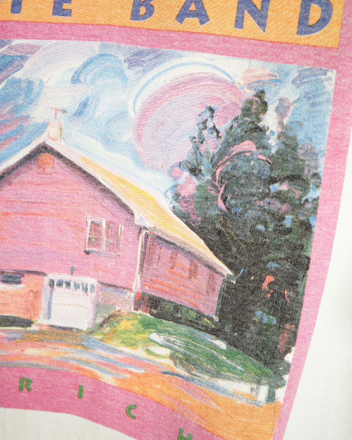 1993 "THE BAND" Illustrations by Peter Max T-Shirt