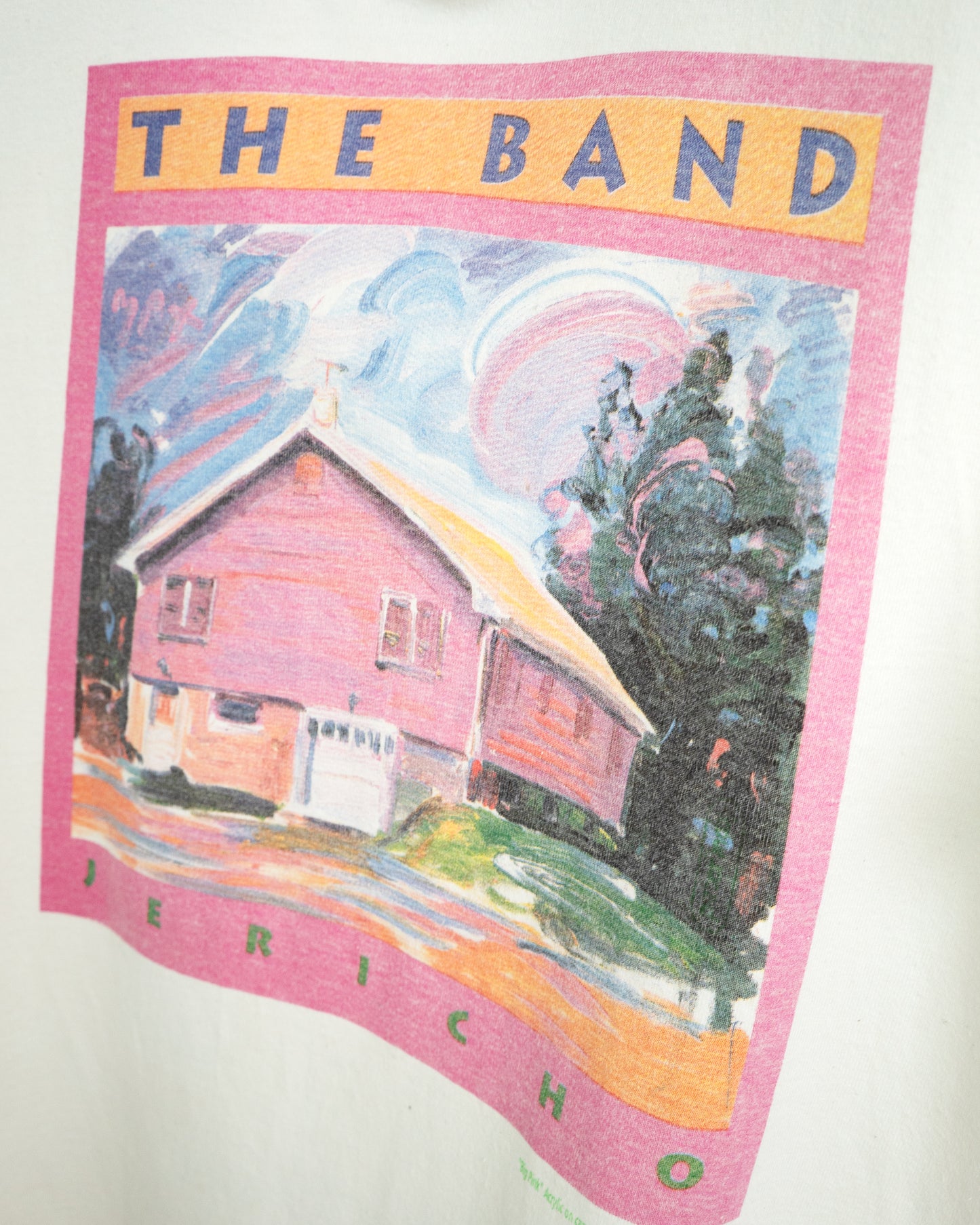1993 "THE BAND" Illustrations by Peter Max T-Shirt