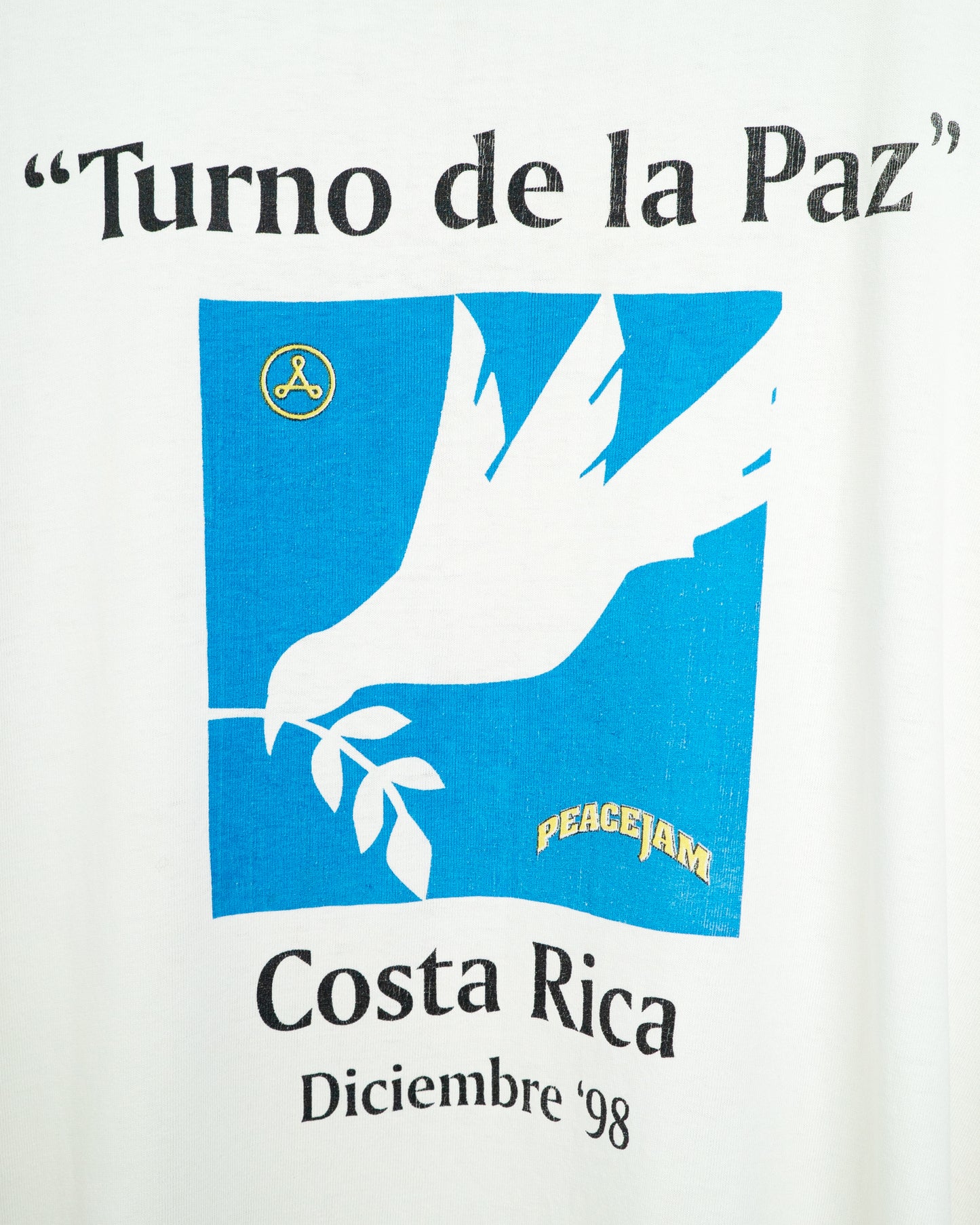 1998 "Turno de la Paz" Costa RIca T-Shirt