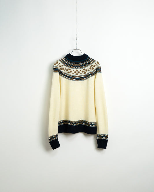 70's Nordic Sweater
