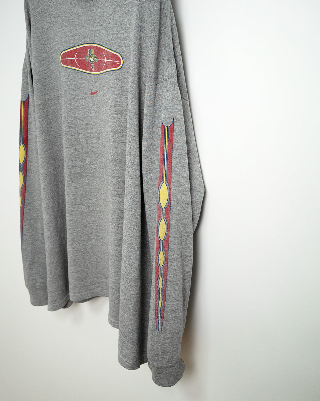 00's ”Florida Panthers” Long sleeve T-shirt