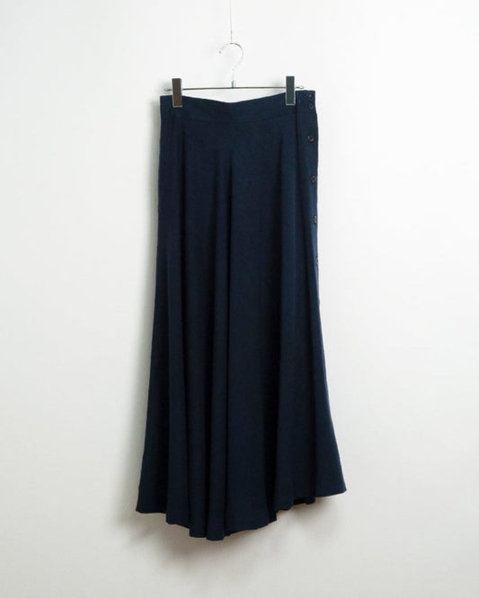 80's Rayon circular skirt