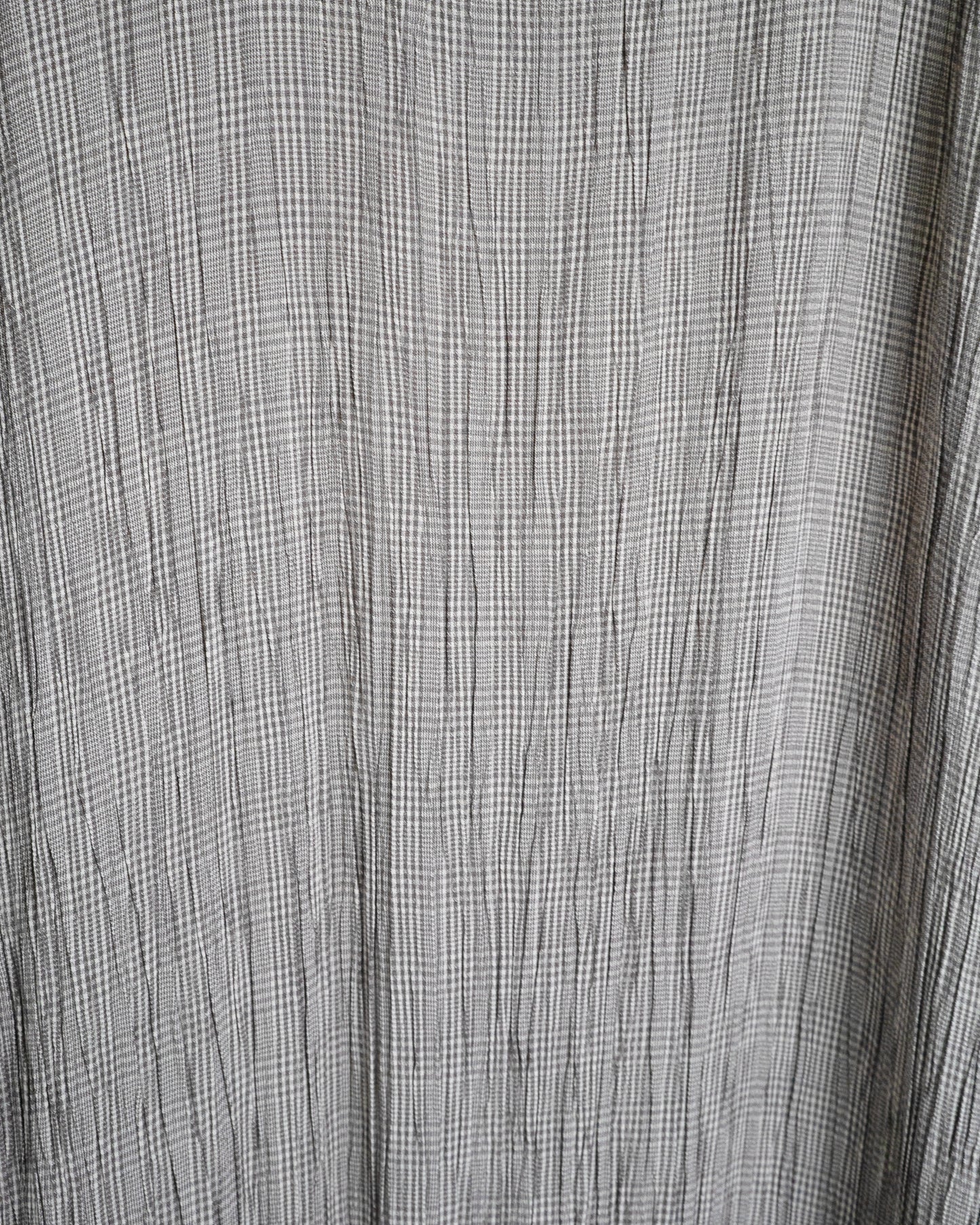 Plaid Patterned Crepe Dress