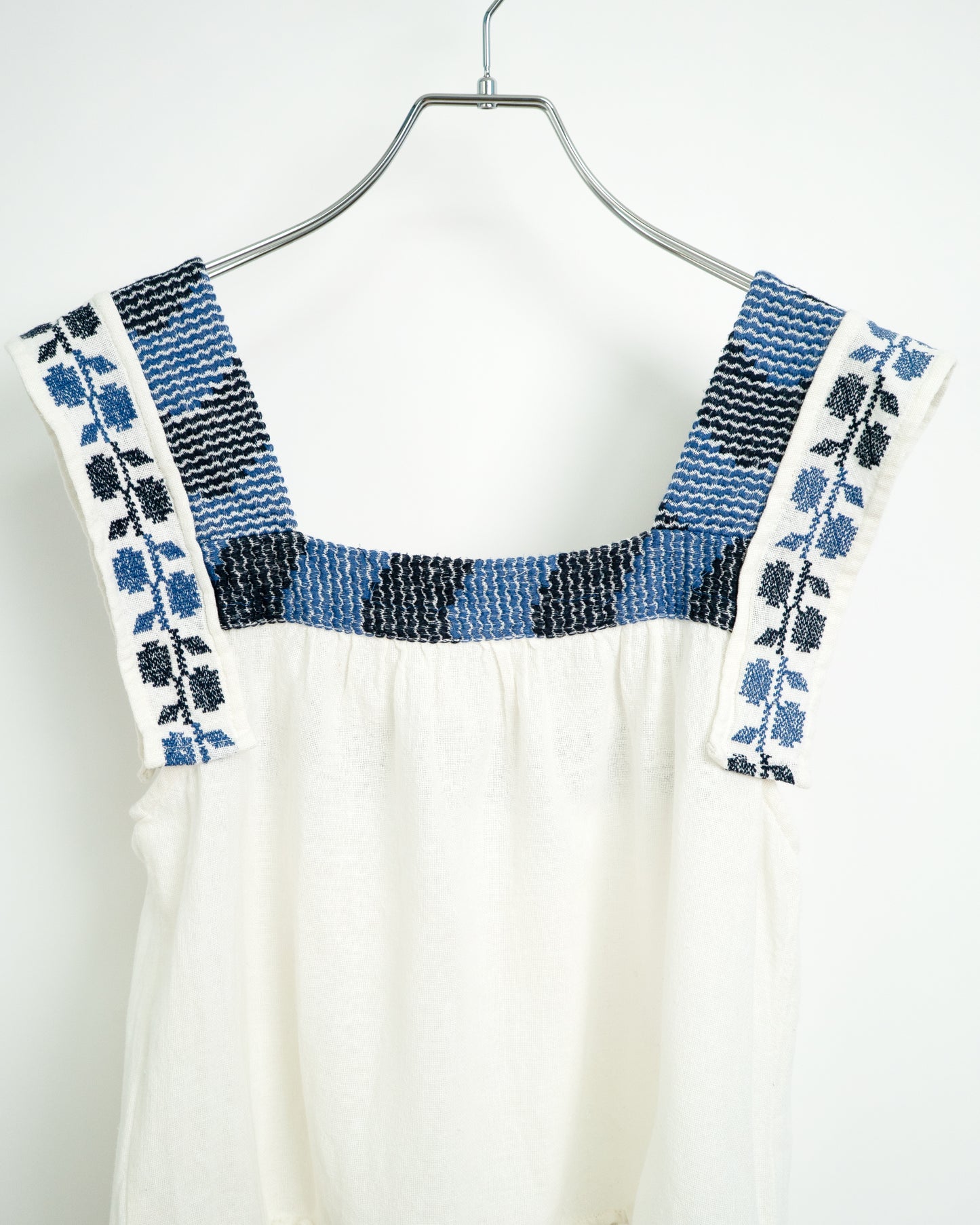 Embroidered Fringe Tops