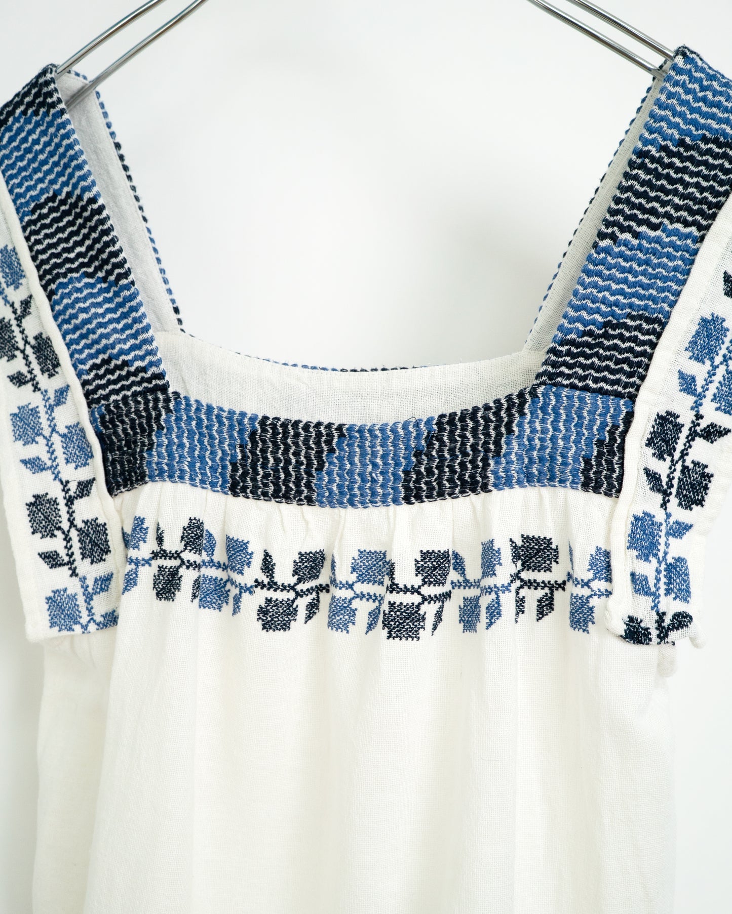 Embroidered Fringe Tops