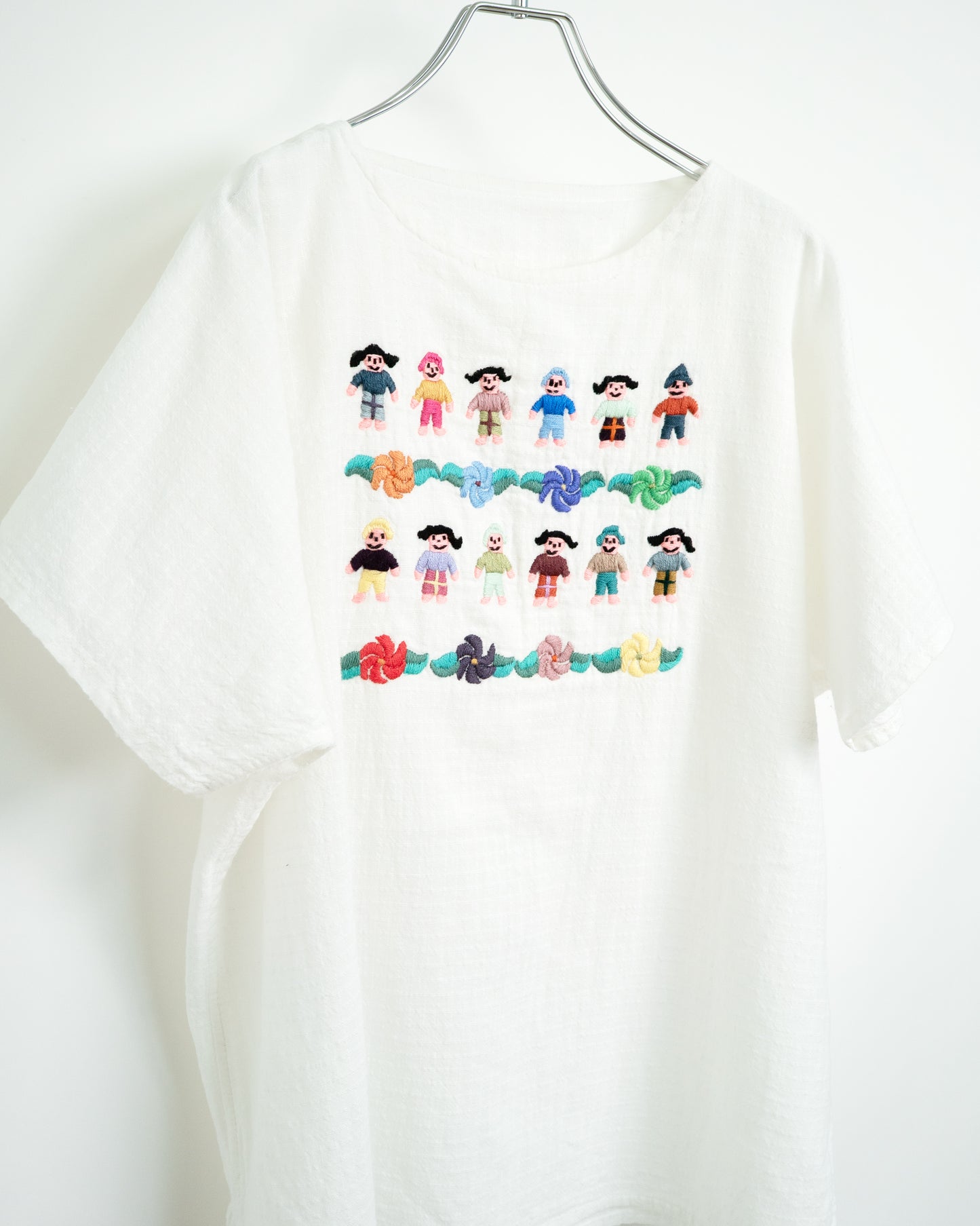 Children's Motif Embroidered Tops